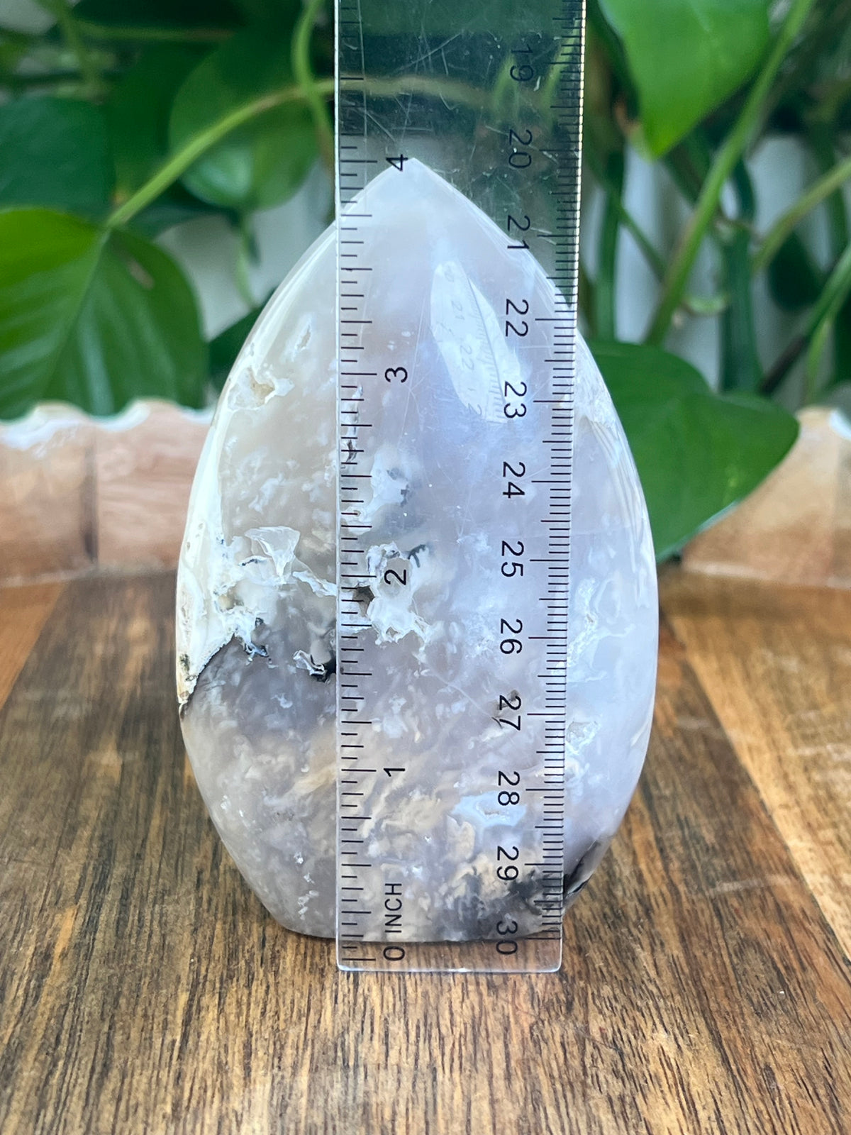 Dendritic Tiger Agate Flame: RA
