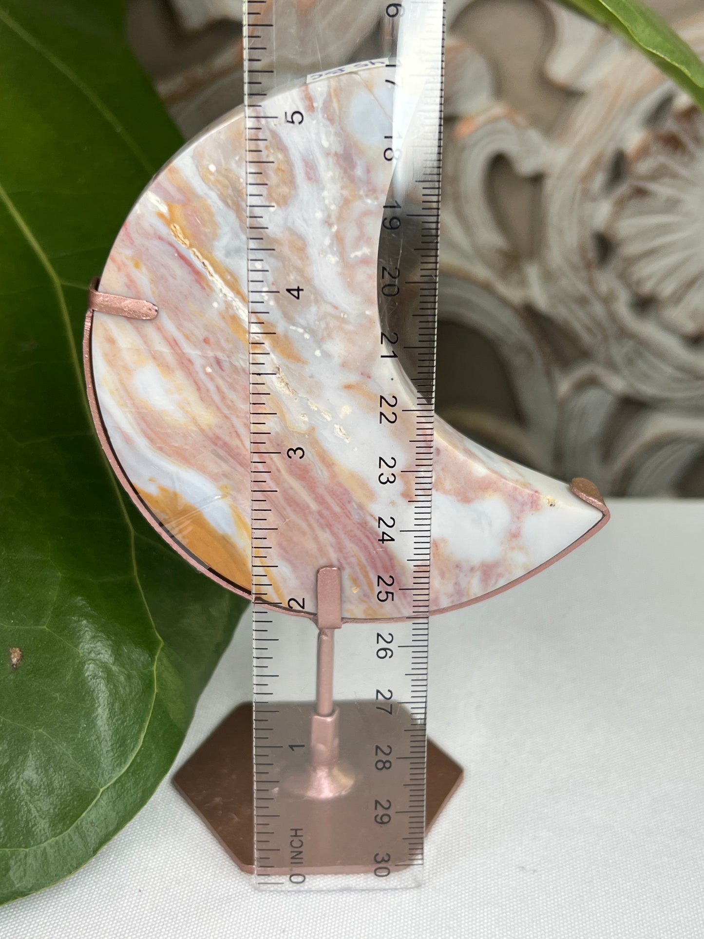 Milky Jasper Moon