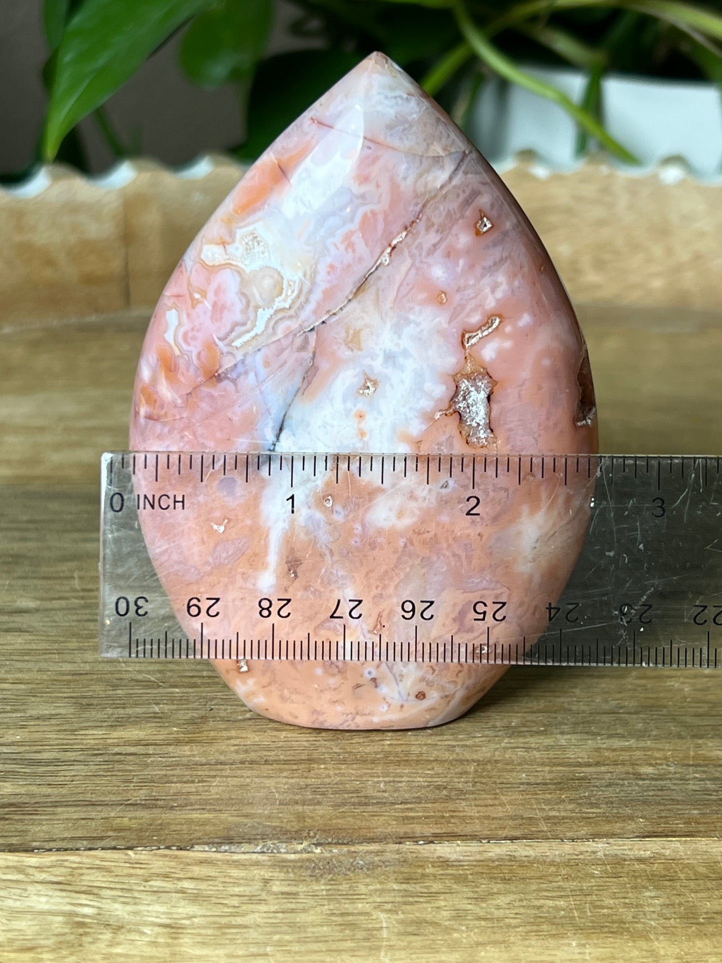 Pink Carnelian Flame