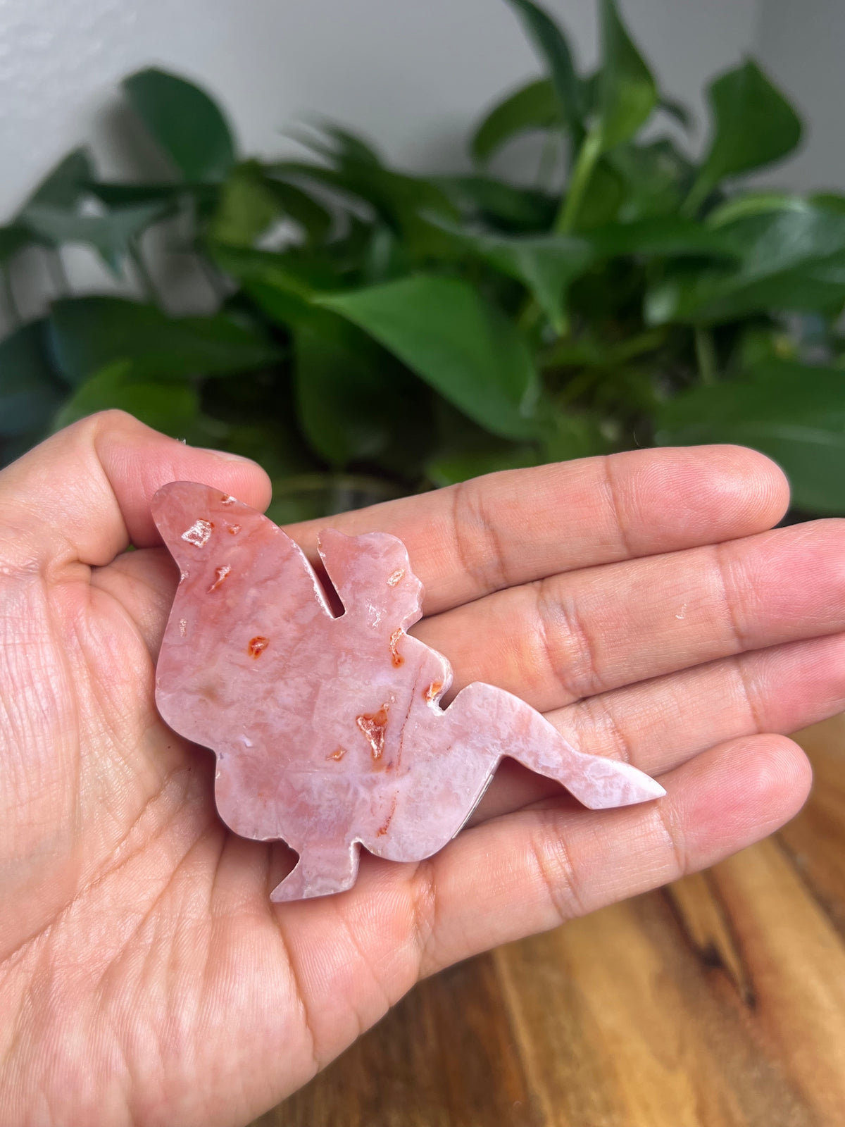 Pink Carnelian Pixie Fairy: BL
