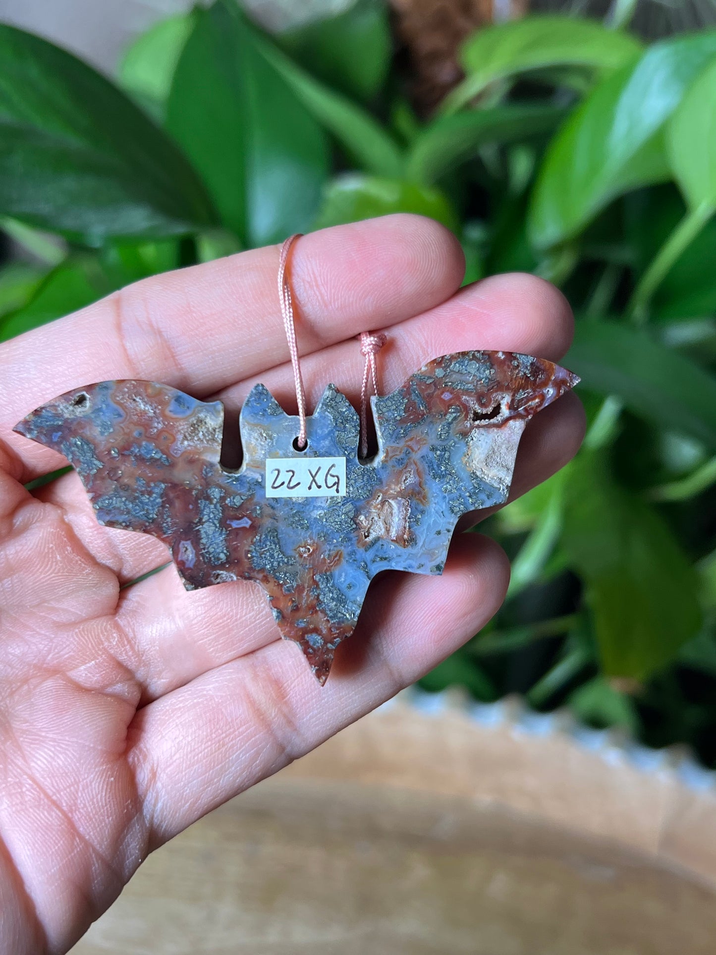 Marcasite Bat Ornament
