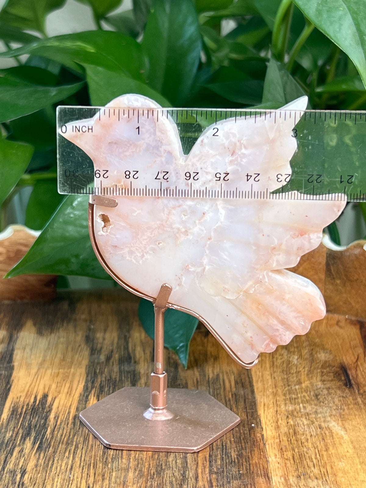 Pink Carnelian Bird: AC