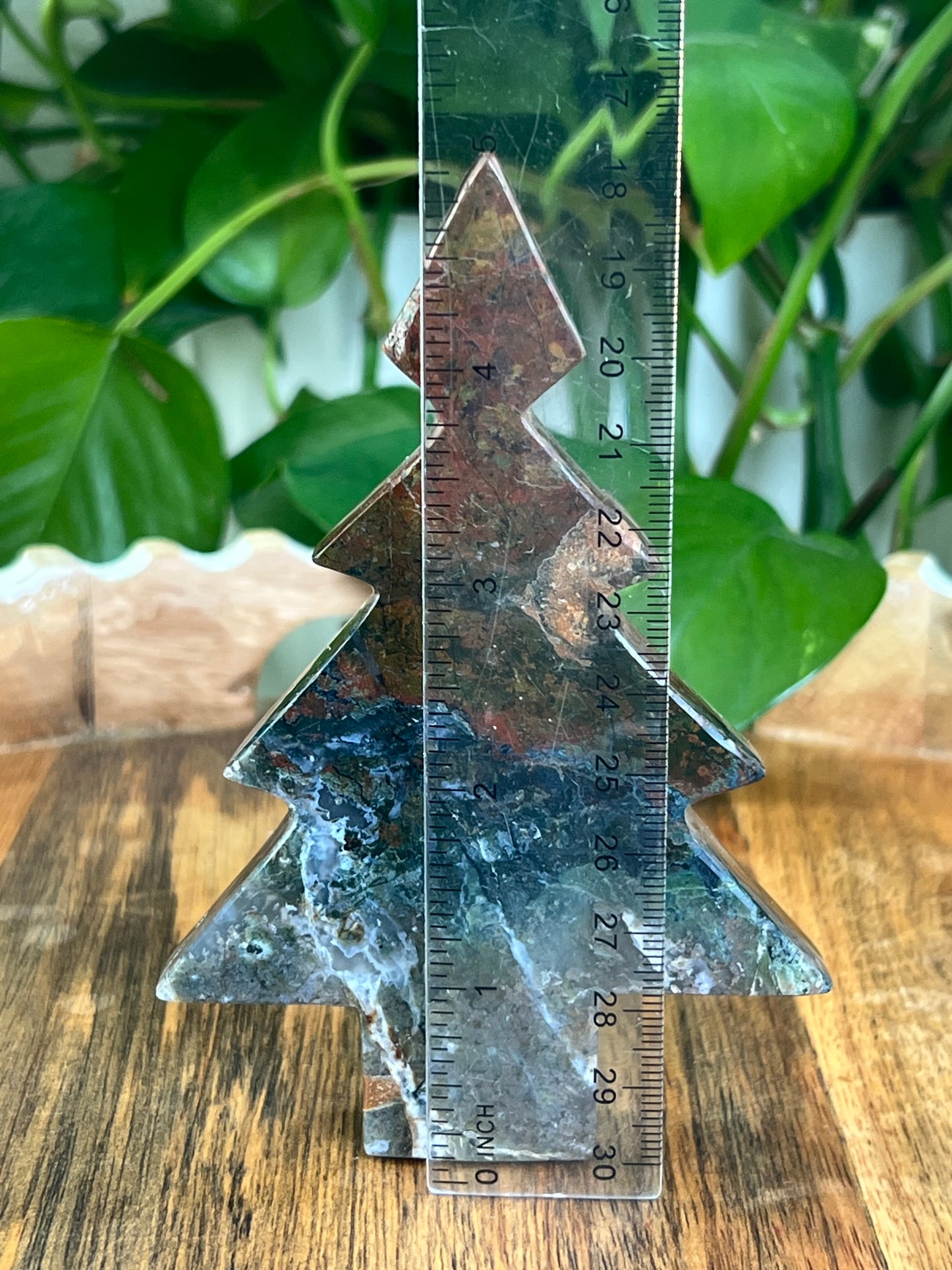 Blue Green Jasper Tree: B