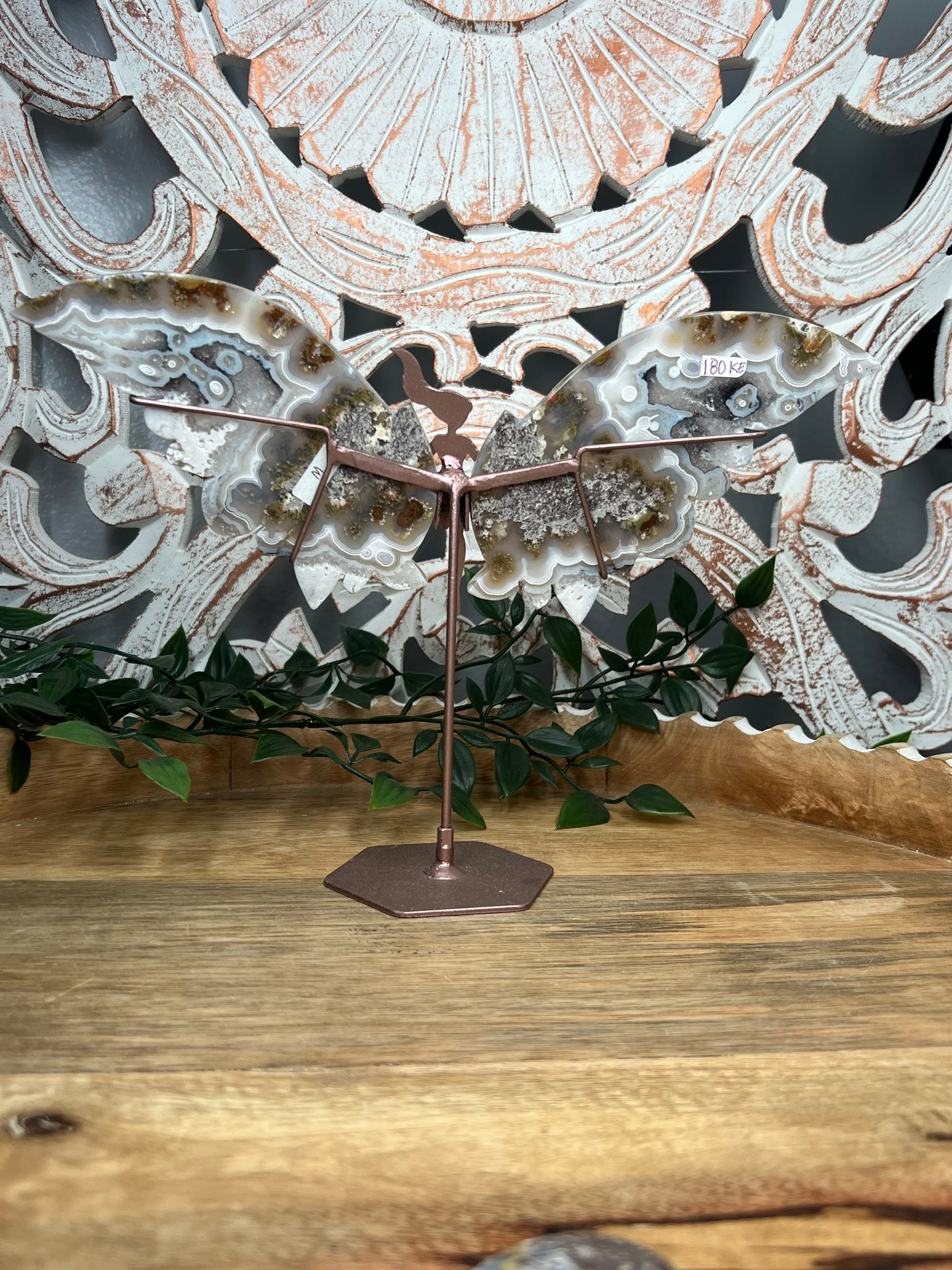 Scenic Moss Agate Wings