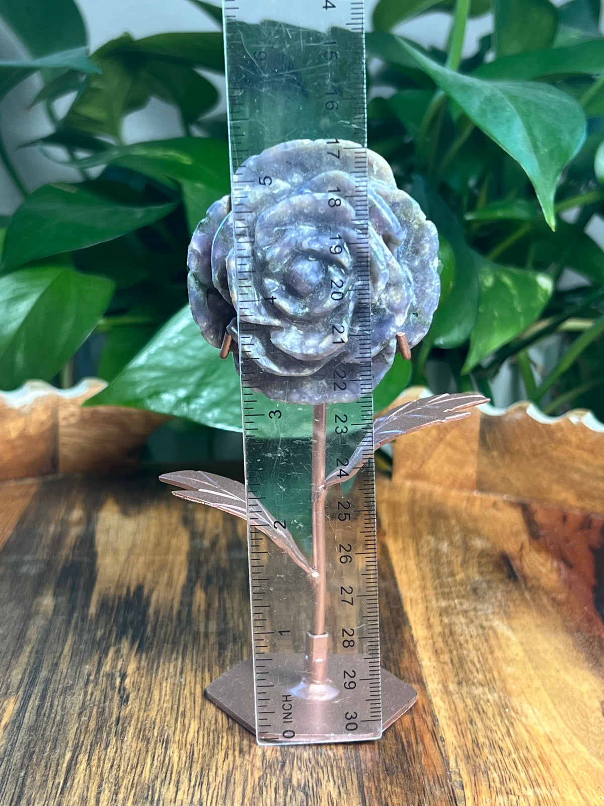 Grape Agate Rose: D