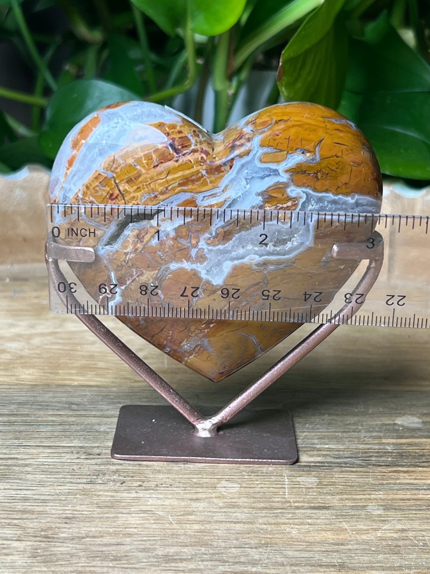 Brecciated Jasper Heart