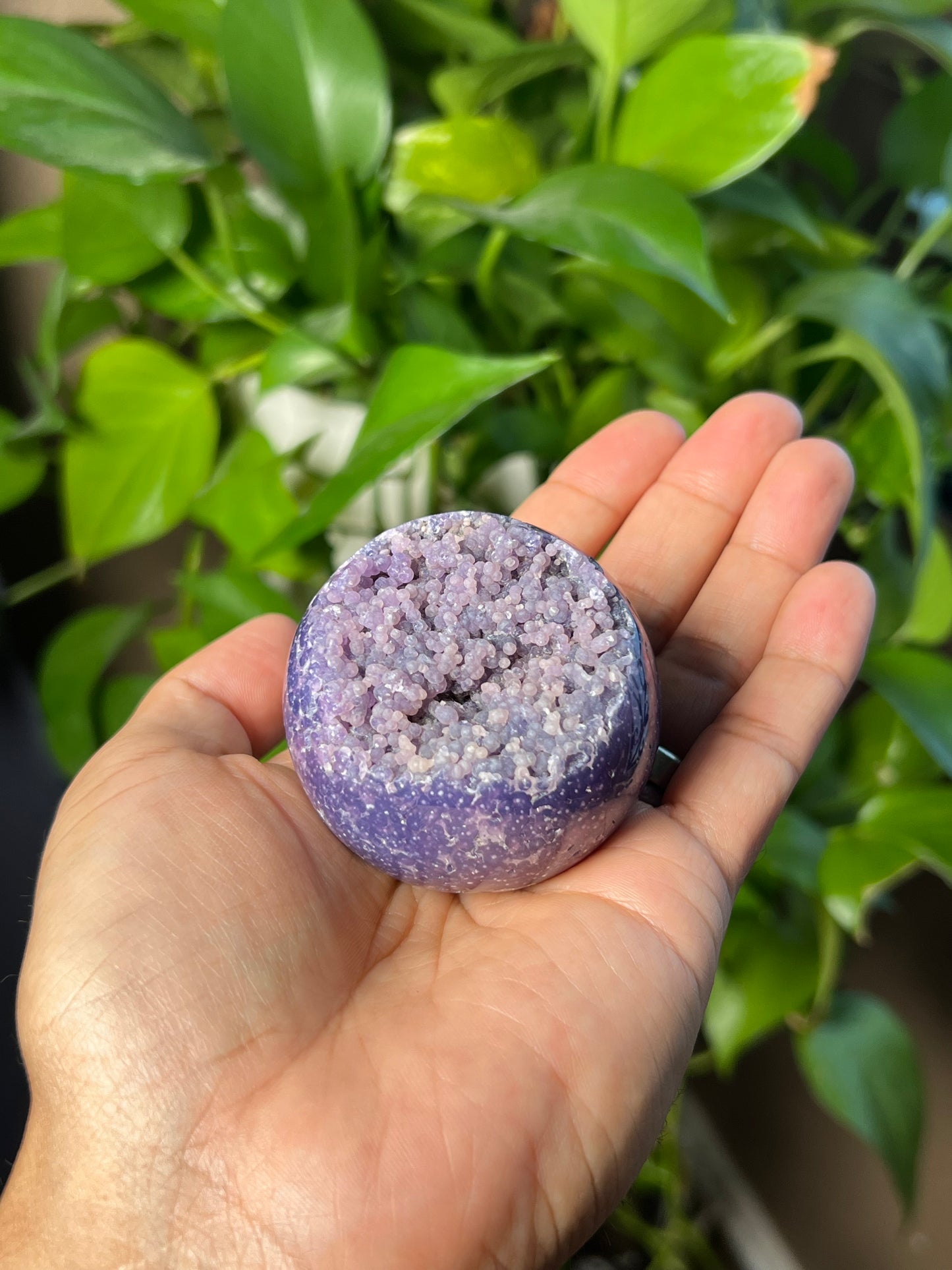 Grape Agate Sphere