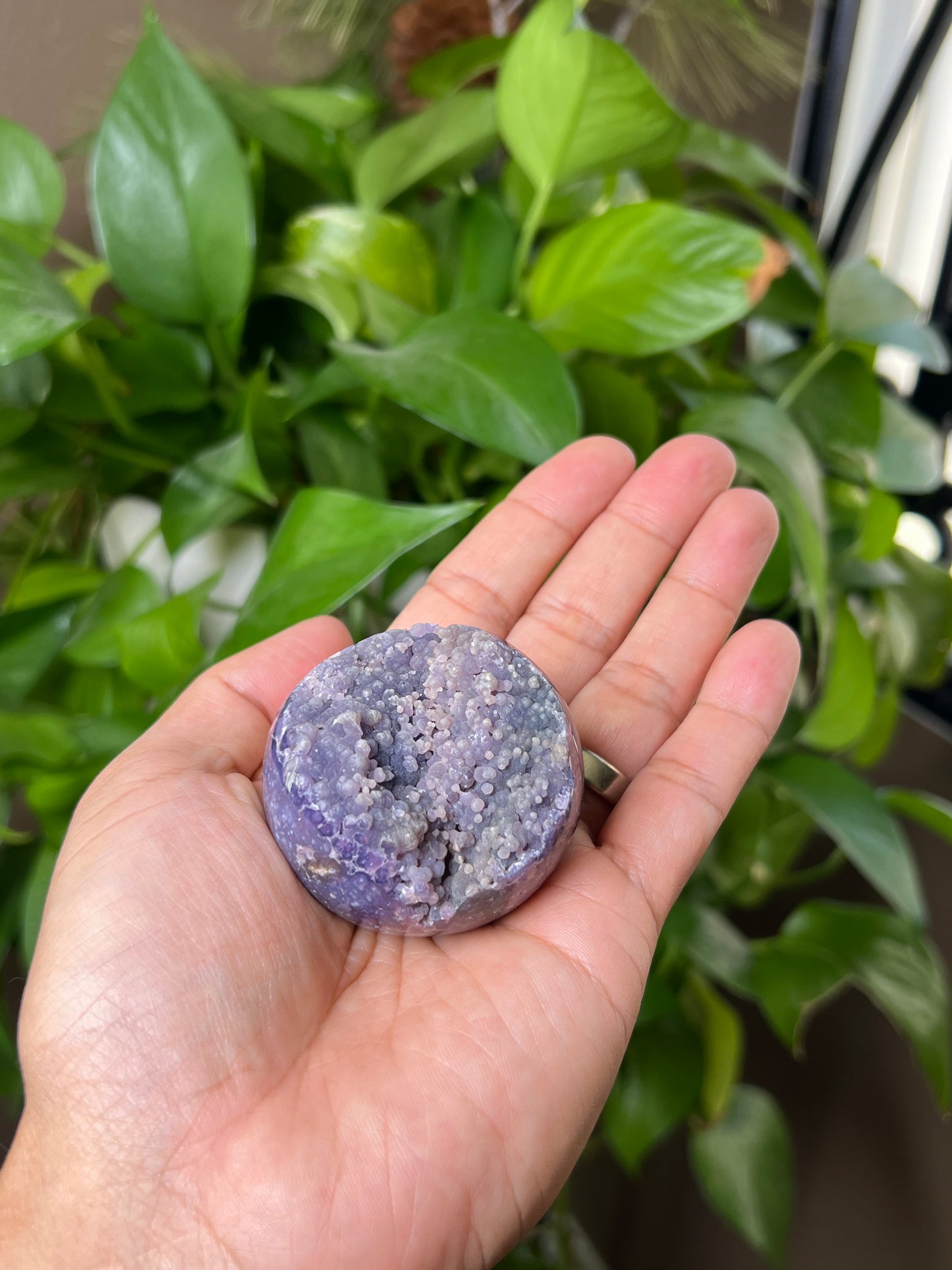 Grape Agate Sphere