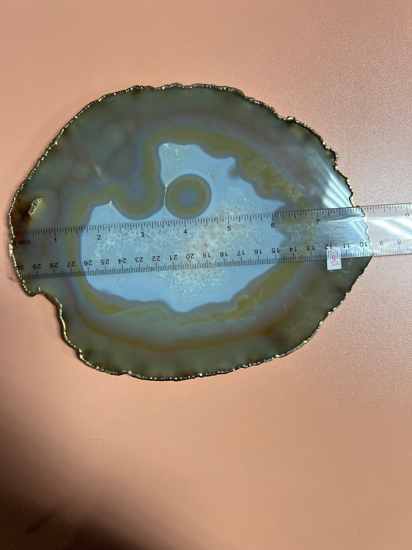 Brazilian Coaster Gold Platted