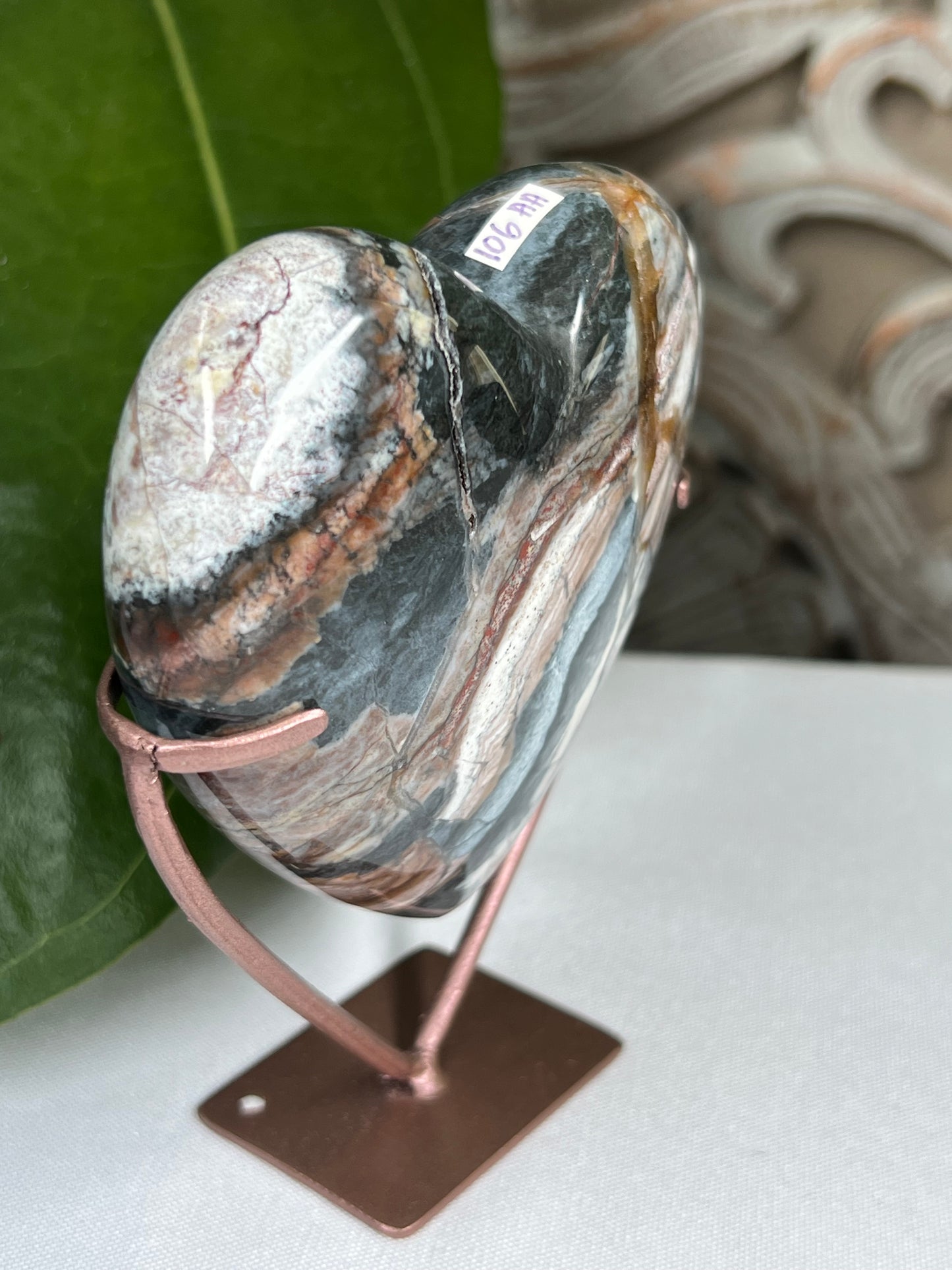 River Jasper Heart