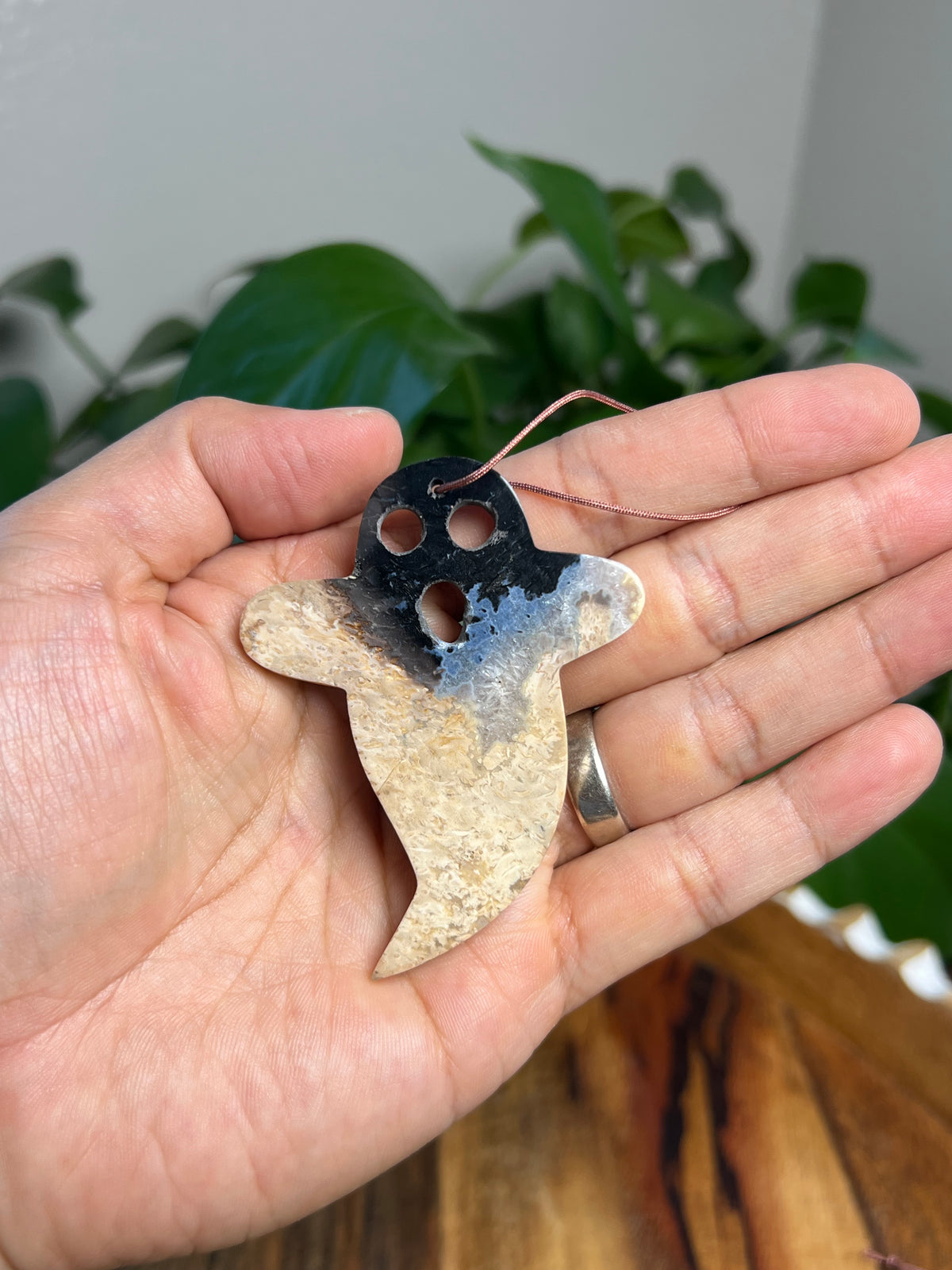 Palm Root Ghost Ornaments