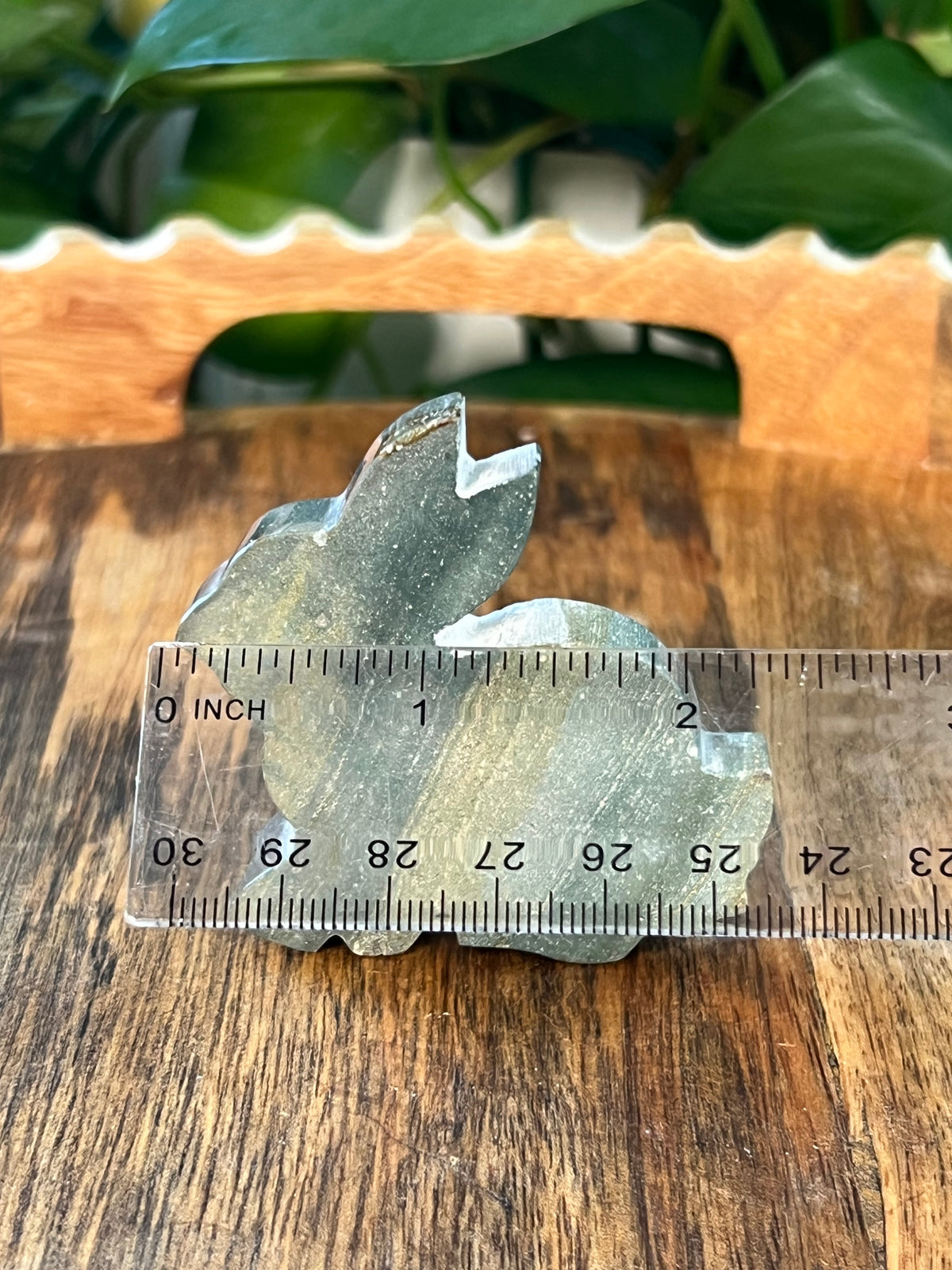 Blue Green Jasper Bunnies