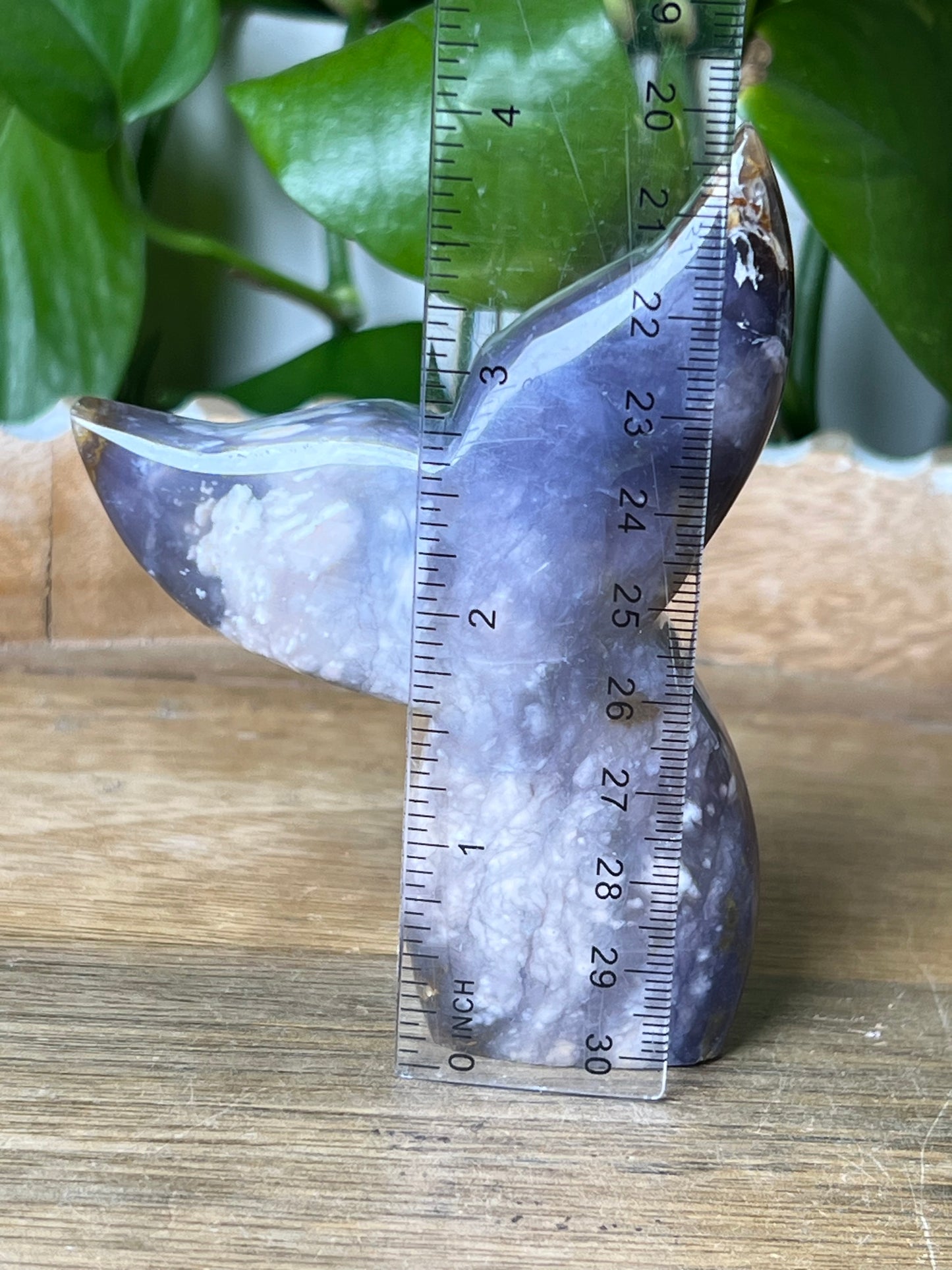 Purple Chalcedony Tail