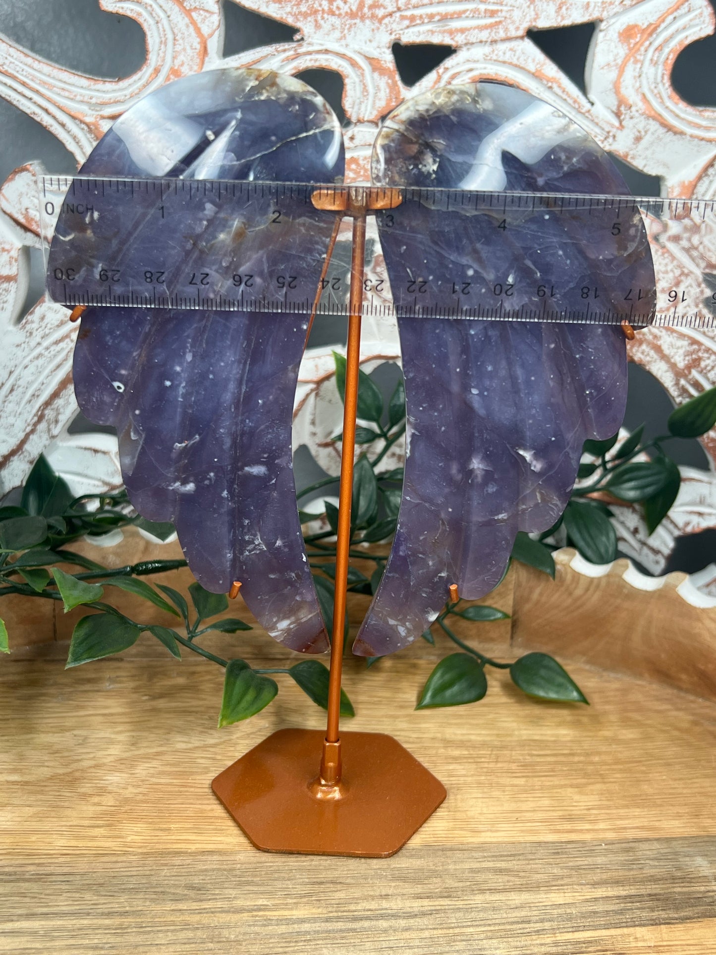 Purple Chalcedony Wings