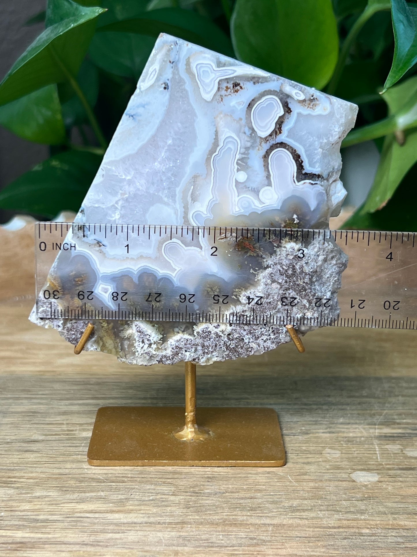 Scenic Moss Agate Slab