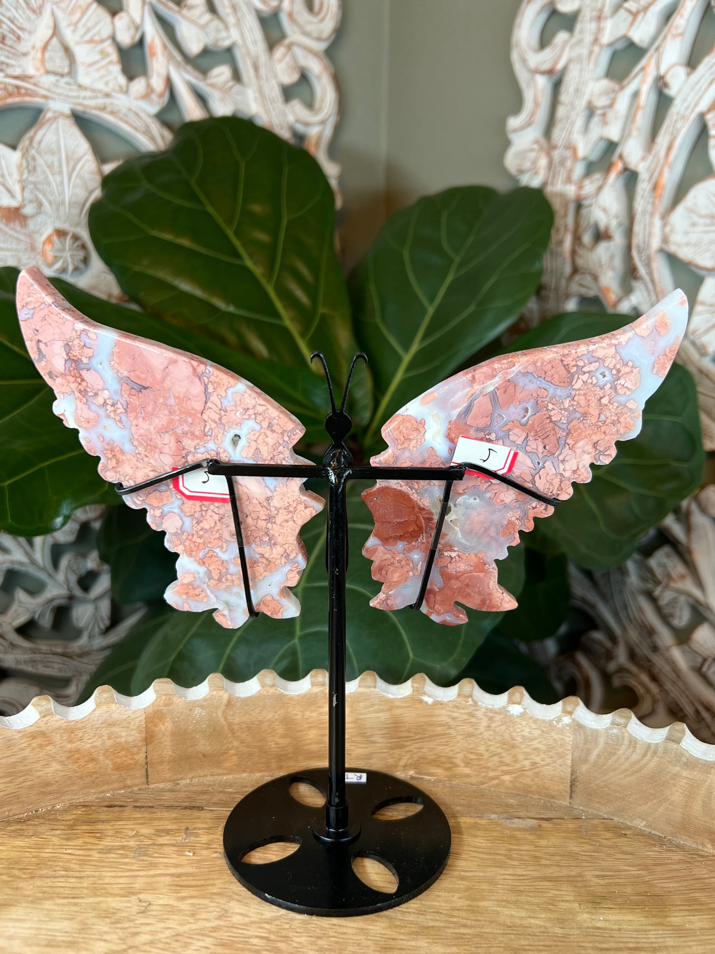 Cotton Candy Agate Wings