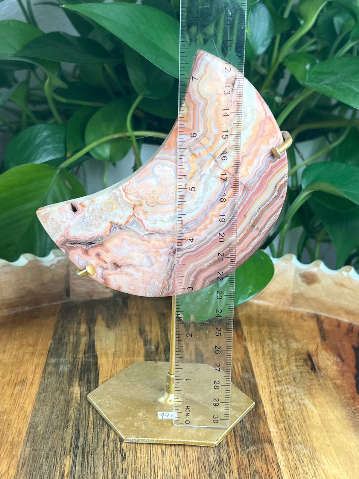 Crazy Lace Agate Moon: G