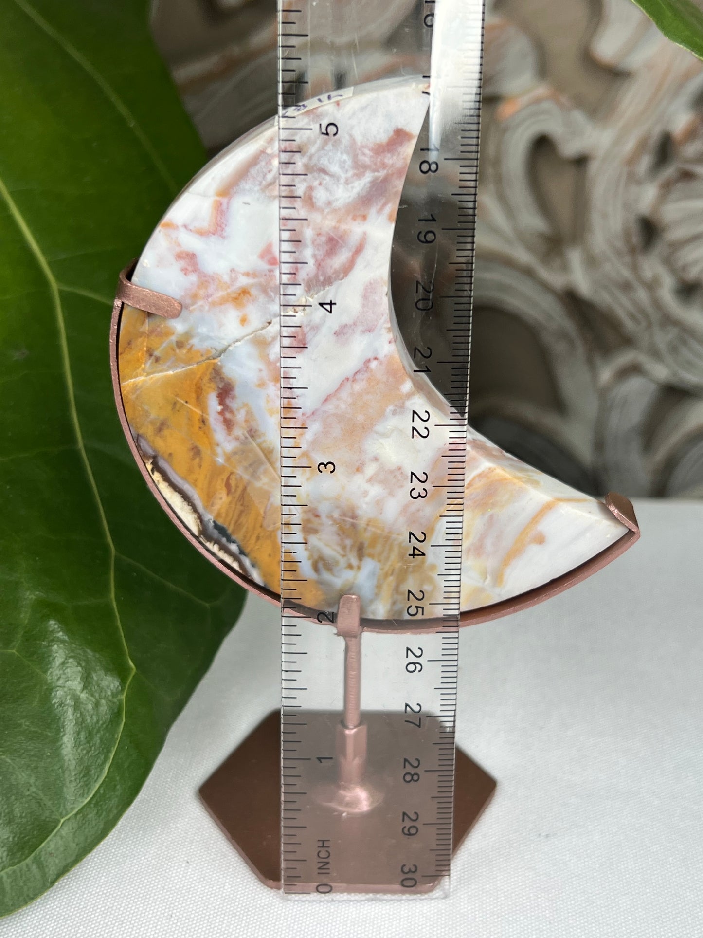 Milky Jasper Moon