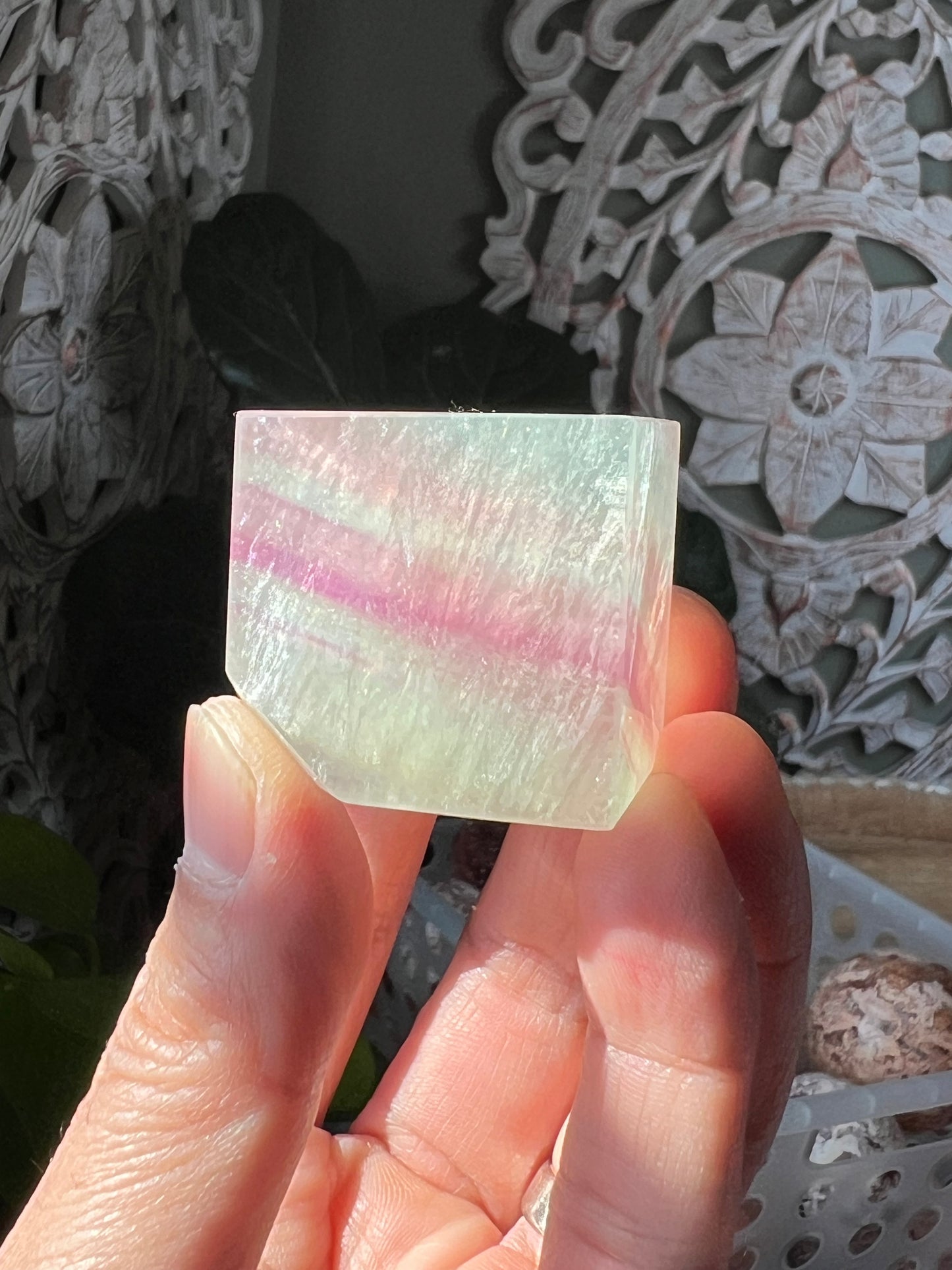 Candy Fluorite Cube