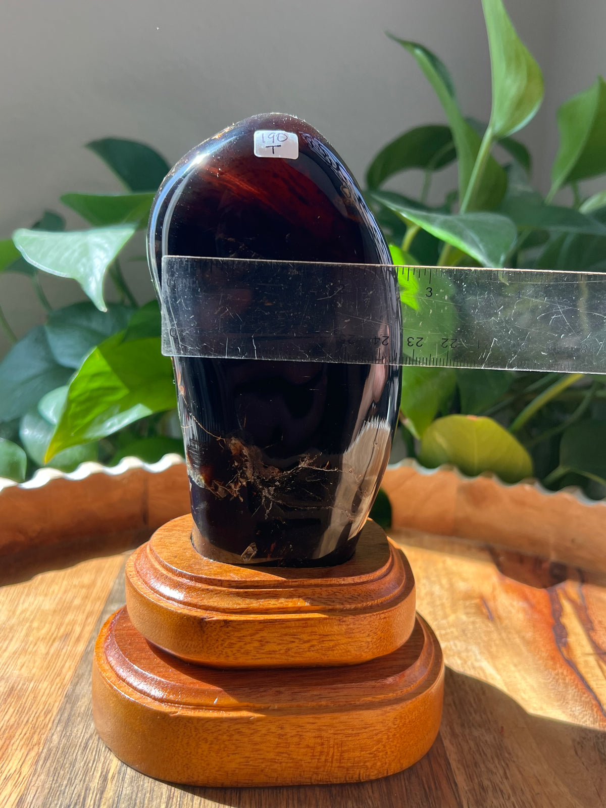 Blue Amber Freeform: T