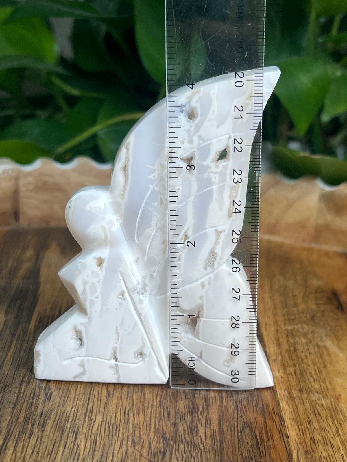 White Plume Agate Fairy: VK