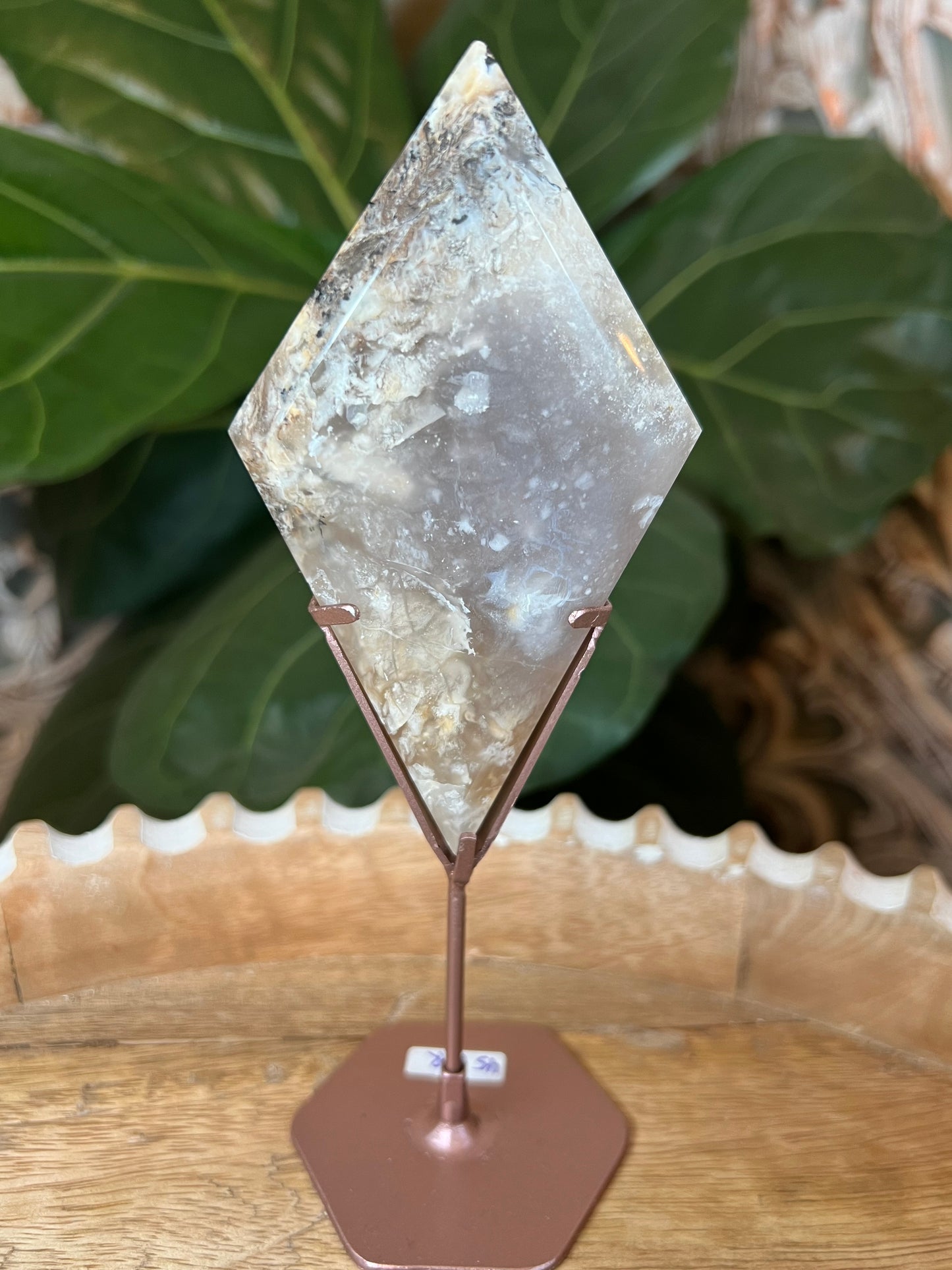 Dendritic Tiger Agate Diamond