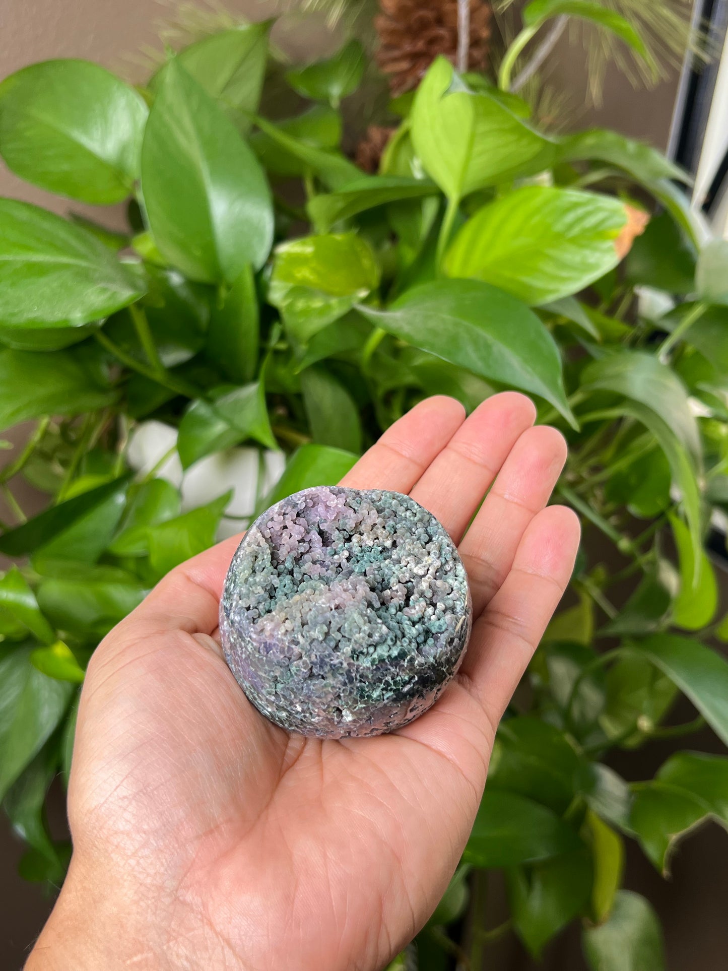 Grape Agate Sphere