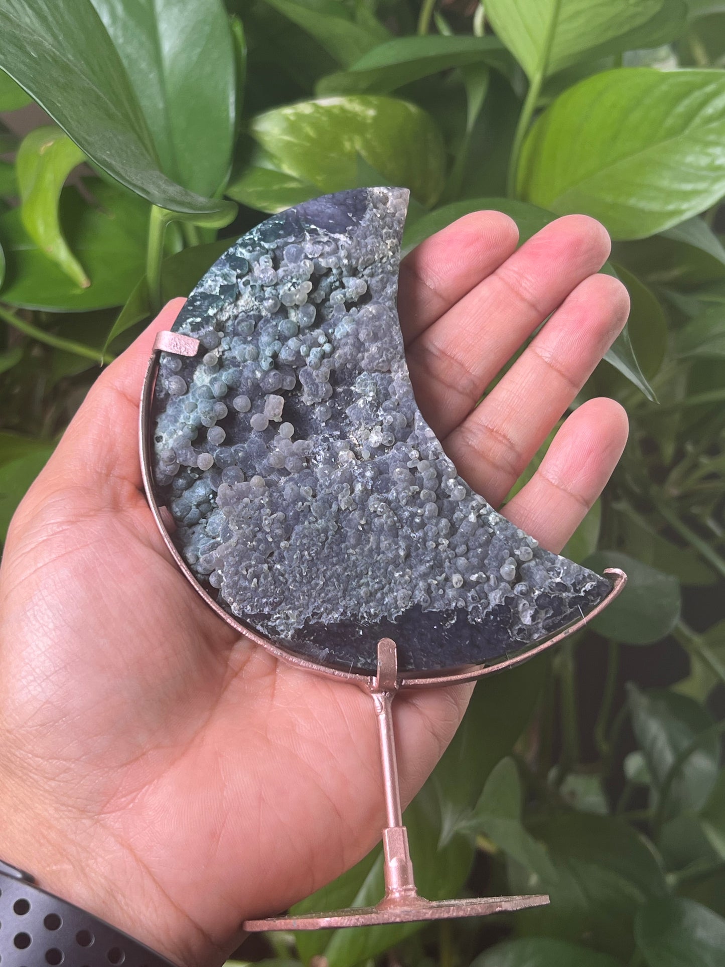 Grape Agate Moon