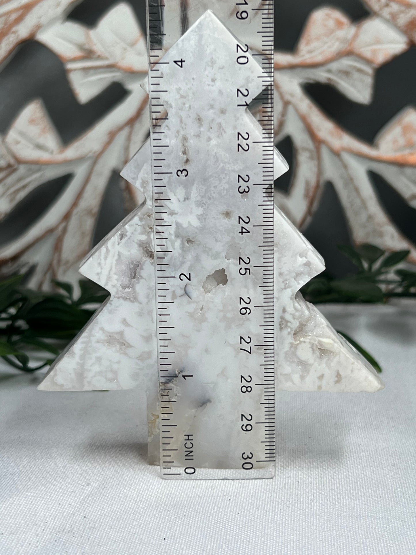 White Plume Agate Tree