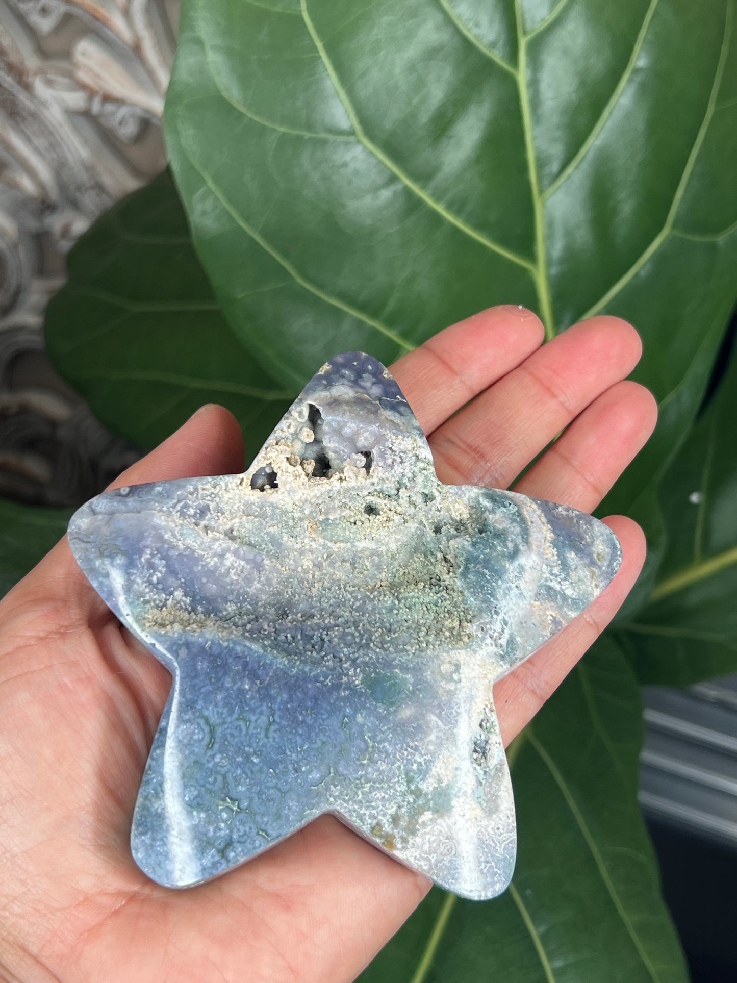 Grape Agate Star