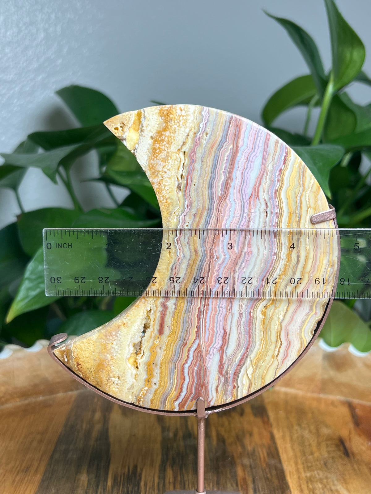 Crazy Lace Agate Moon: KL
