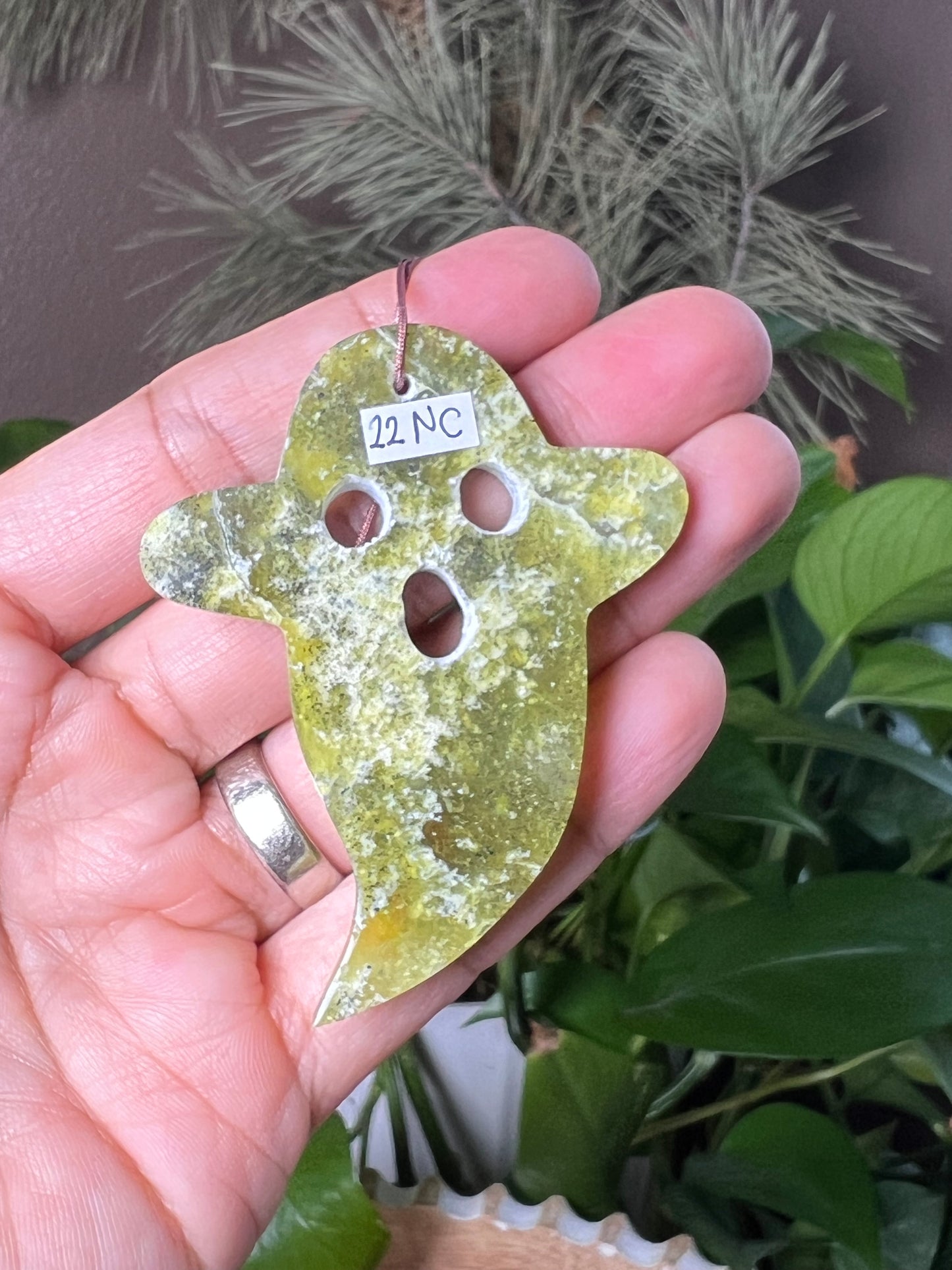 Idocrase Ghost Ornament