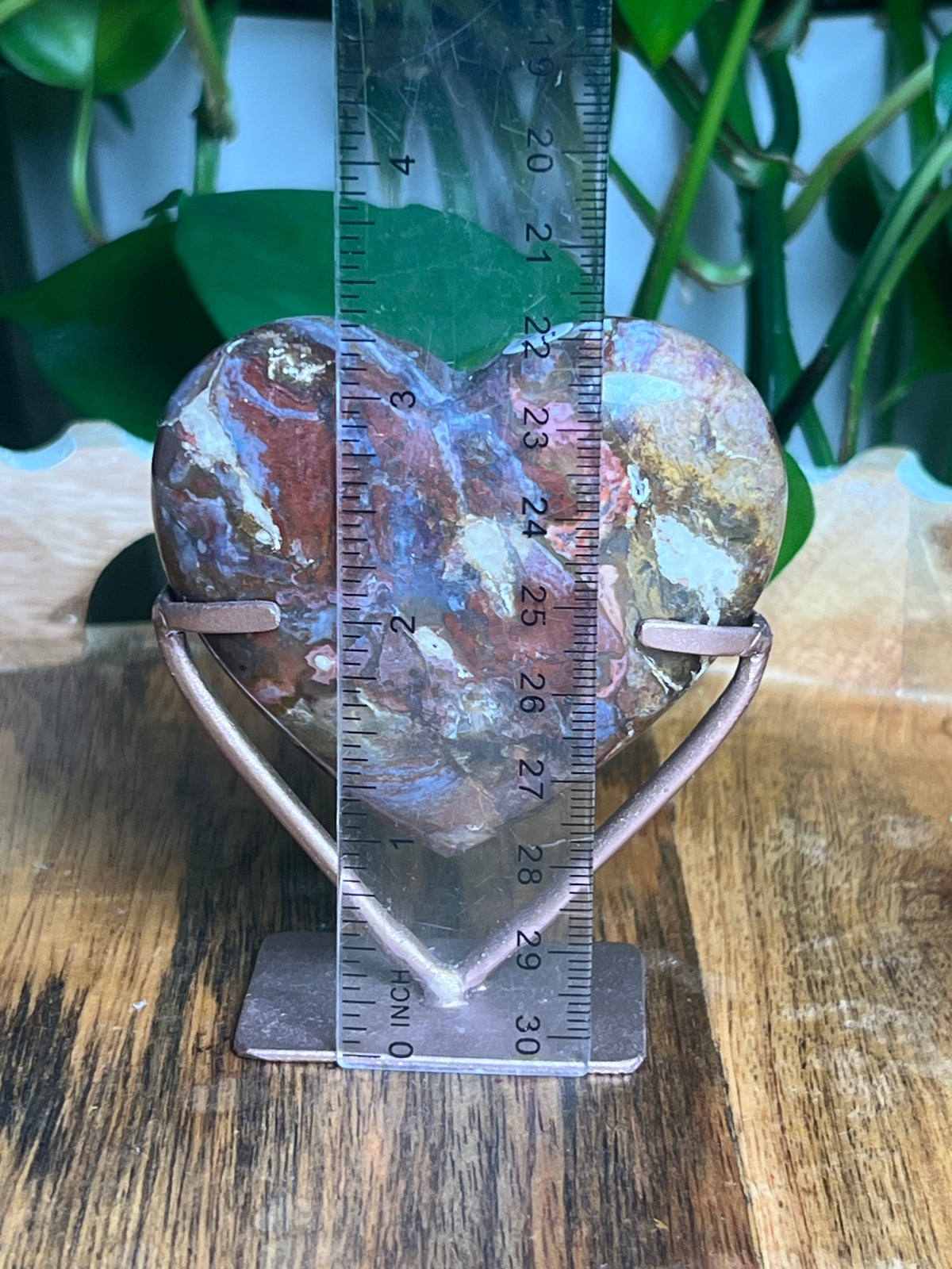 River Jasper Heart: TH