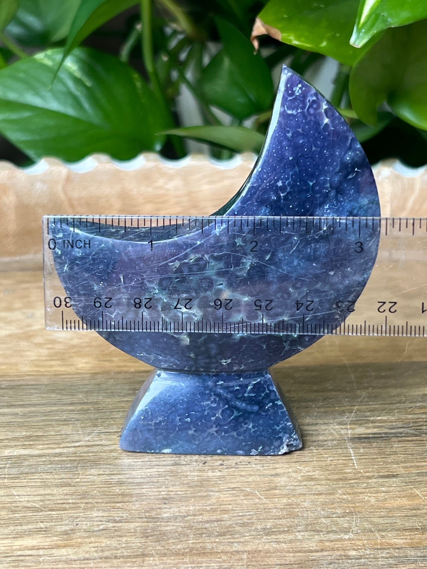 Grape Agate Moon