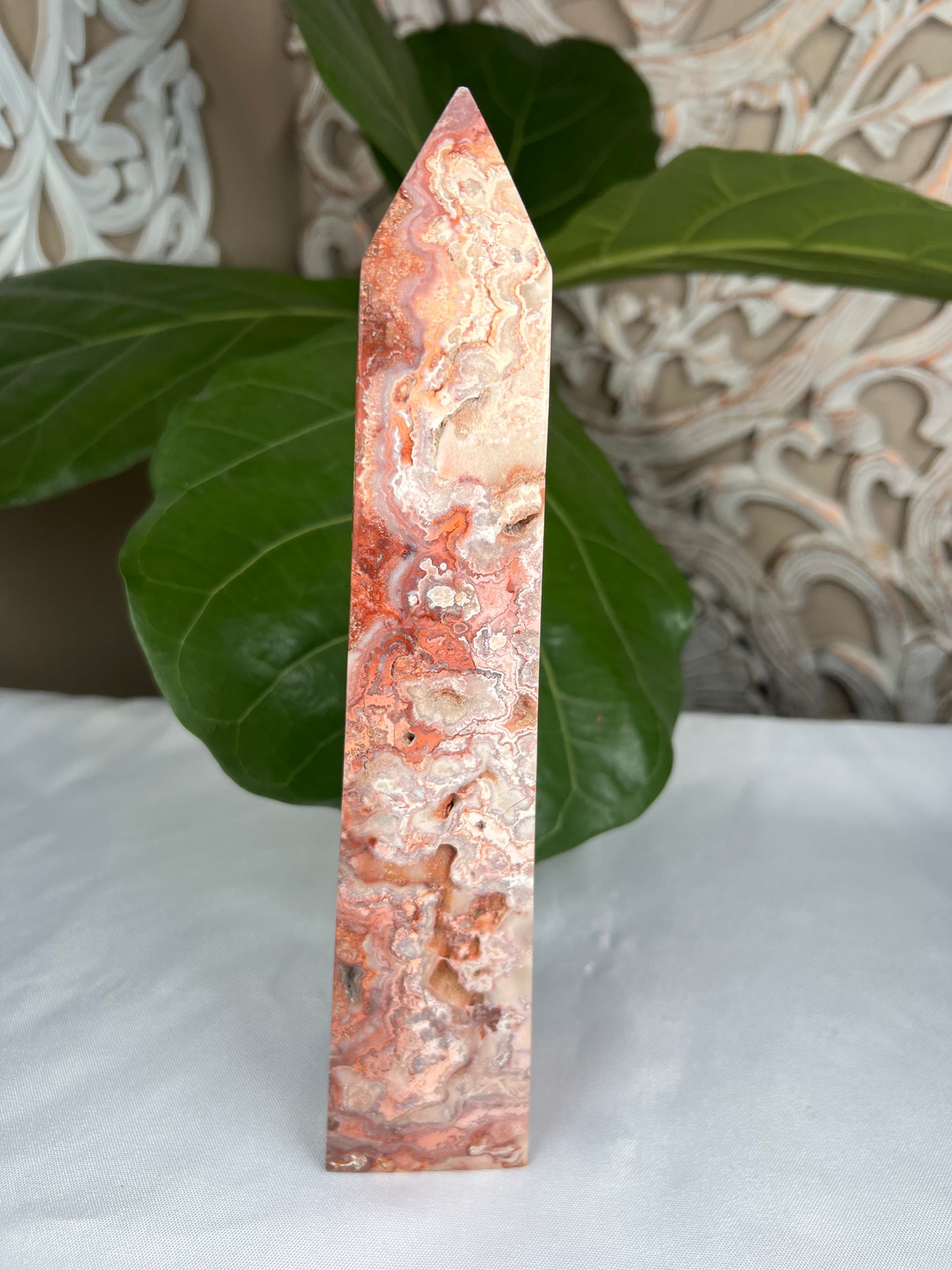 Cray Lace Agate Tower