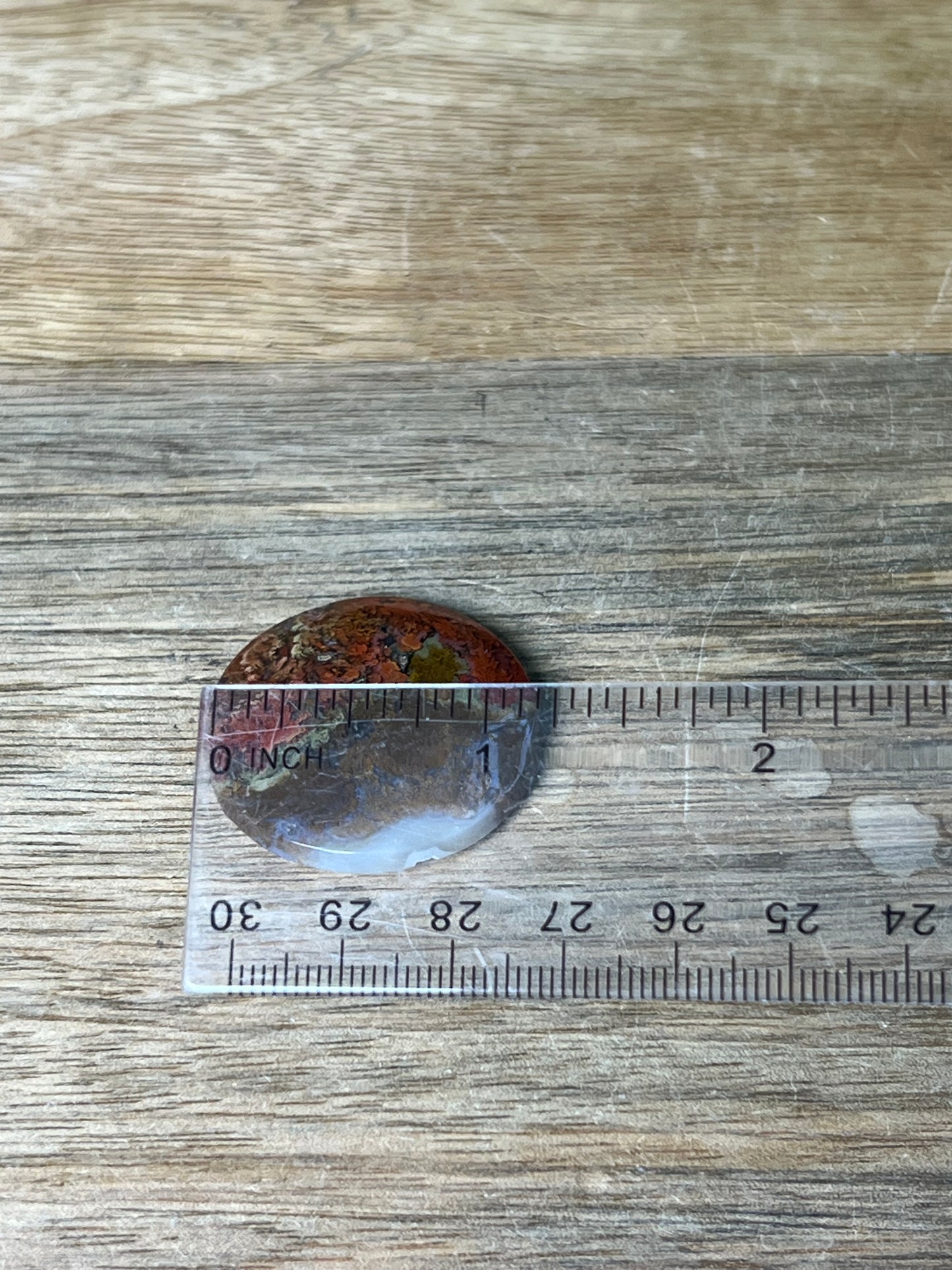 Scenic Moss Agate Cabochon