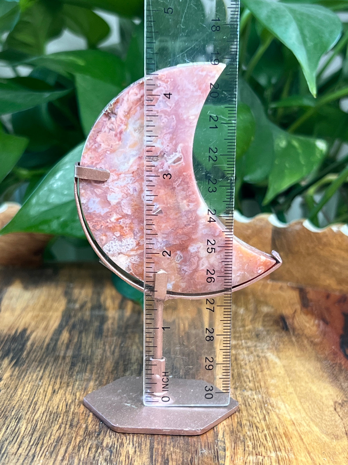 Pink Carnelian Moon: HC