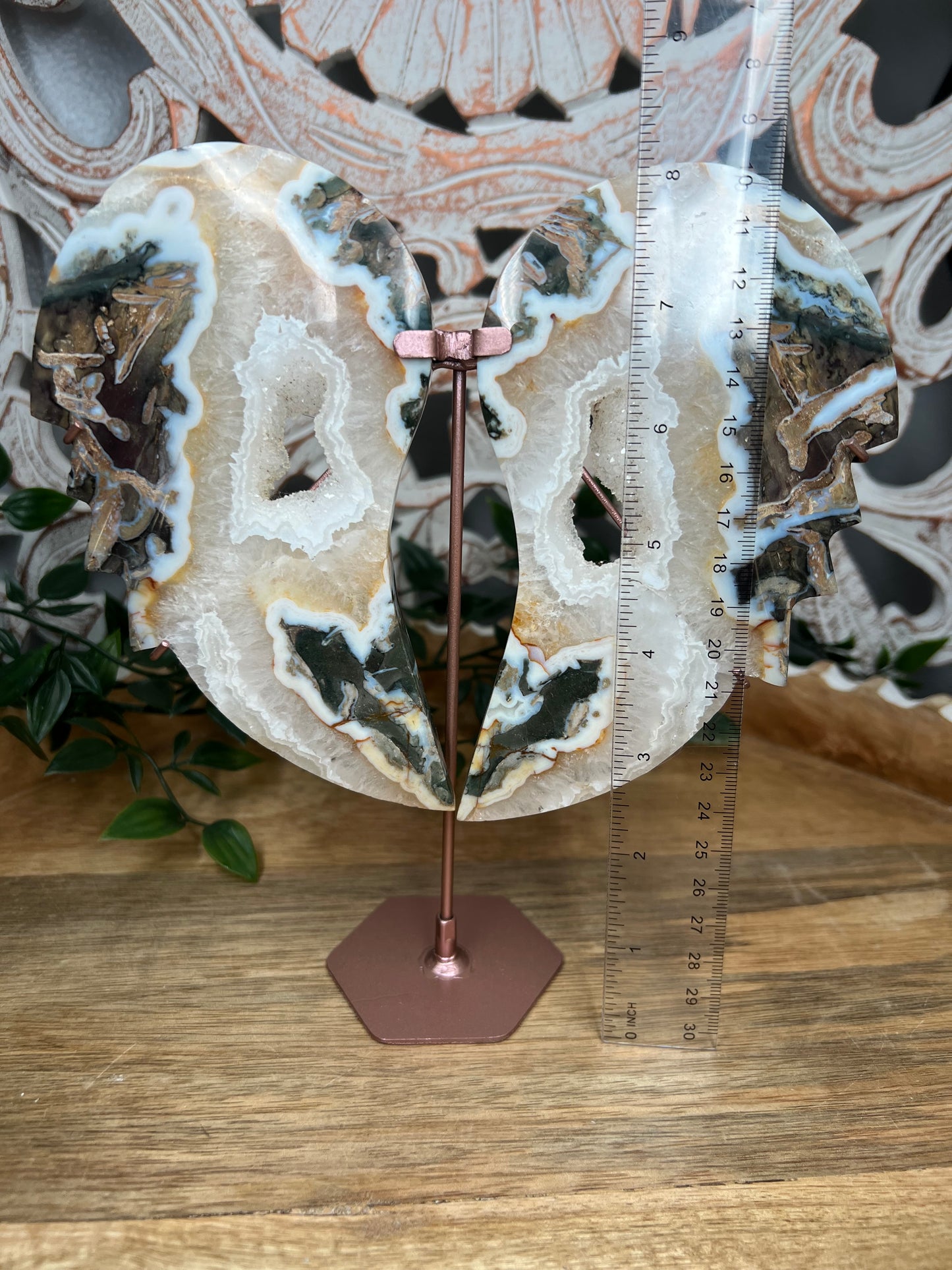 Blue Green Jasper Wings