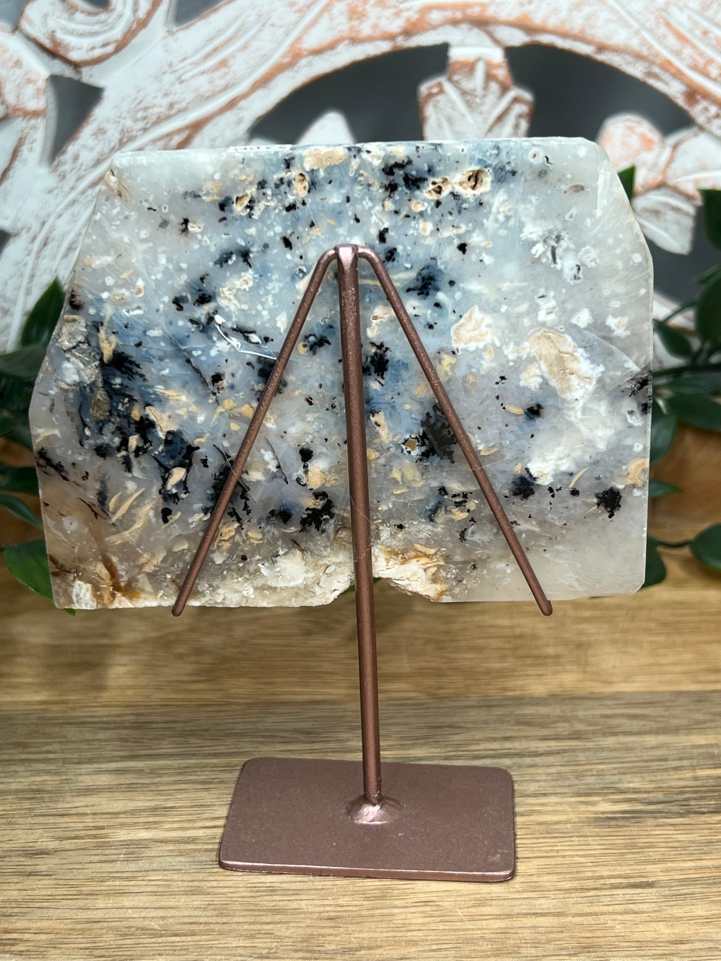 Dendritic Tiger Agate Slab