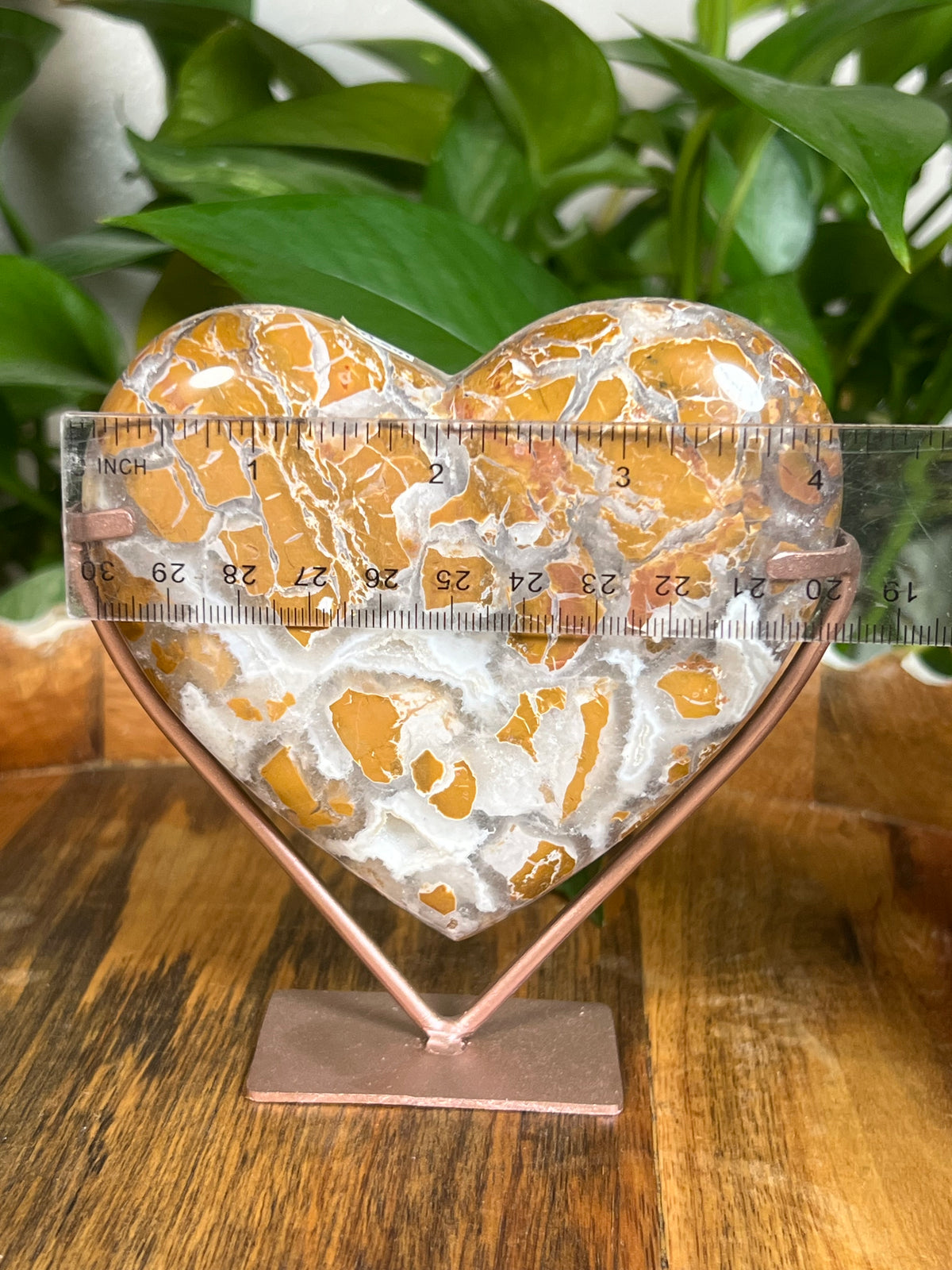 Brecciated Jasper Heart: DH