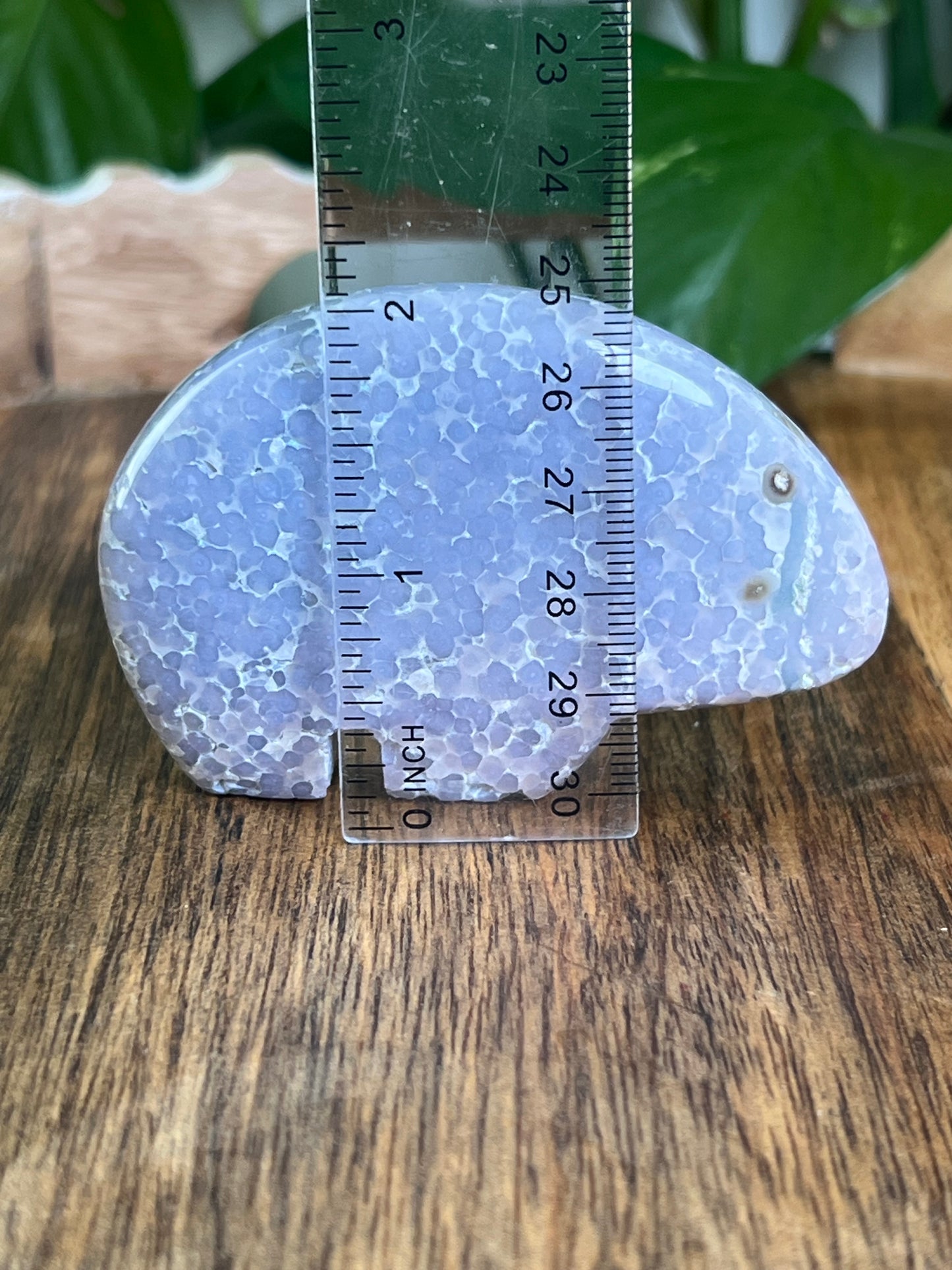 Grape Agate Bear: LM