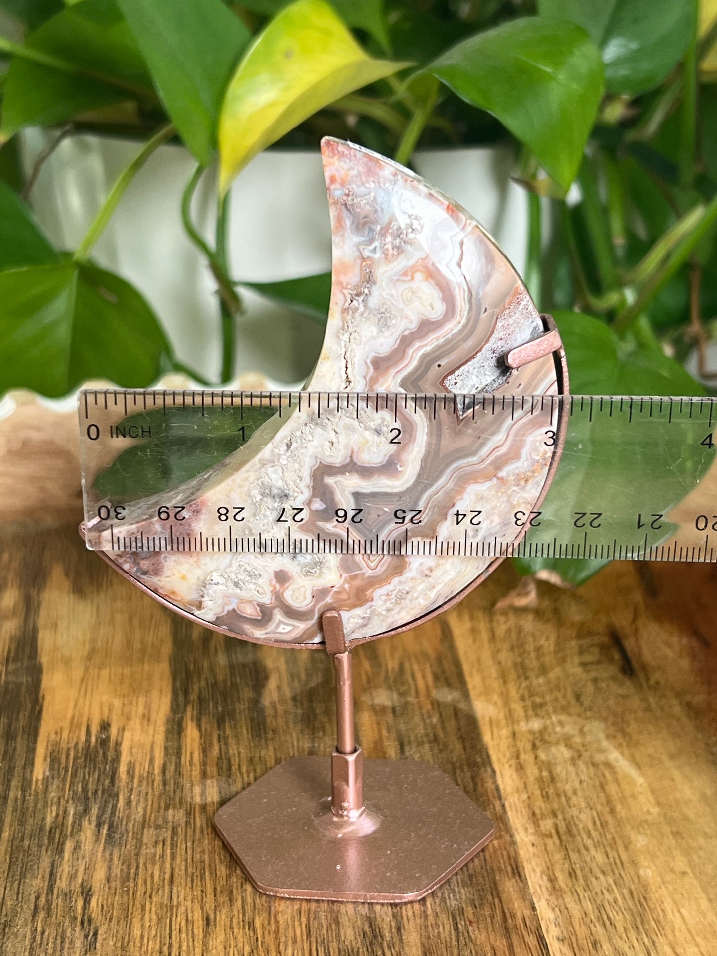 Crazy Lace Agate Moon BC