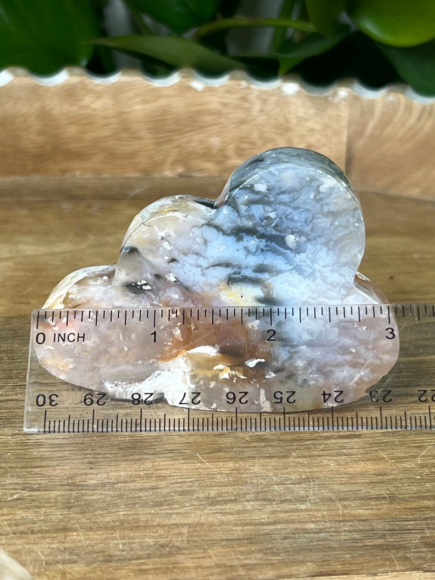 Rainbow Plume Agate Cloud