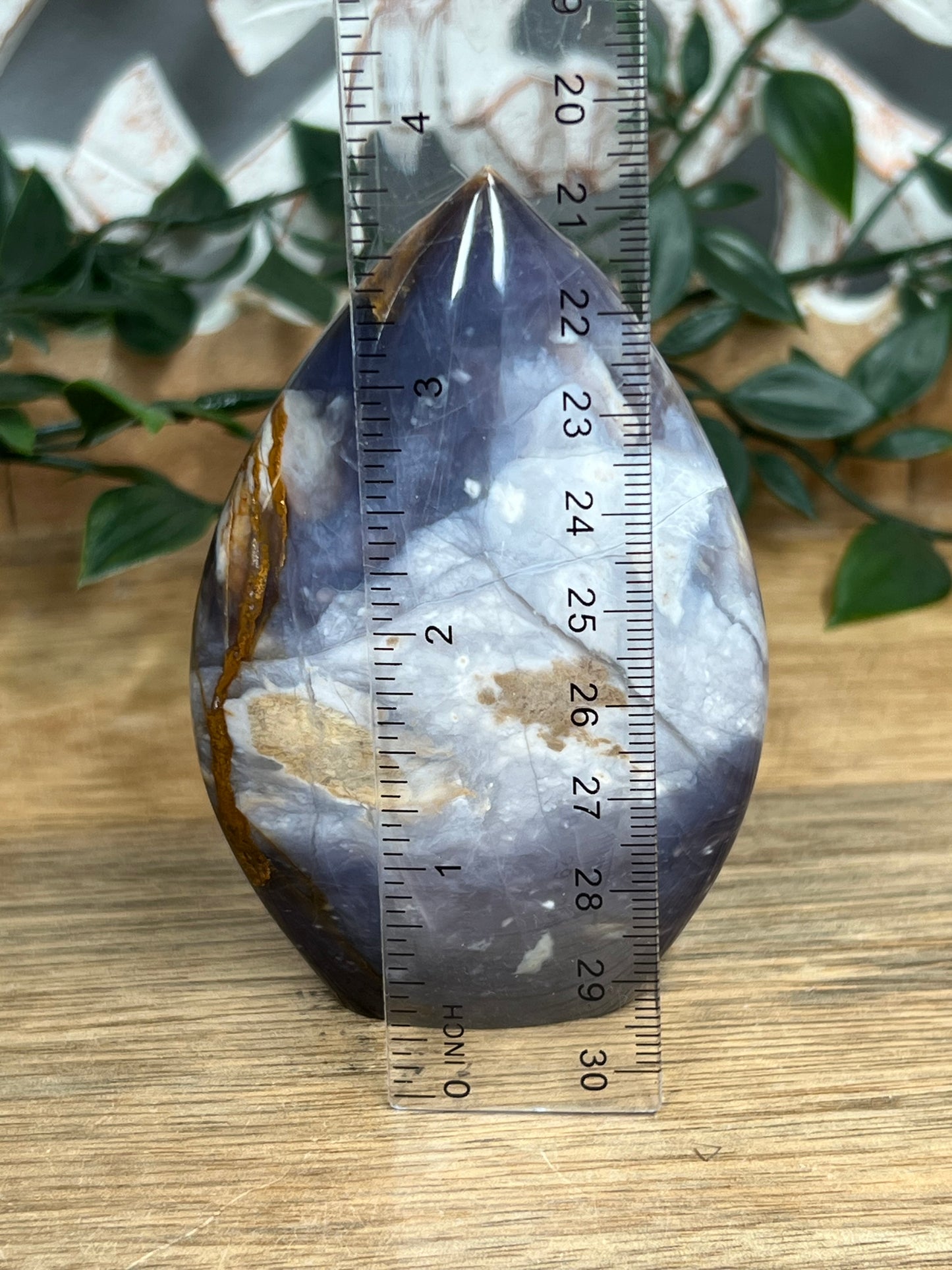 Purple Chalcedony Flame