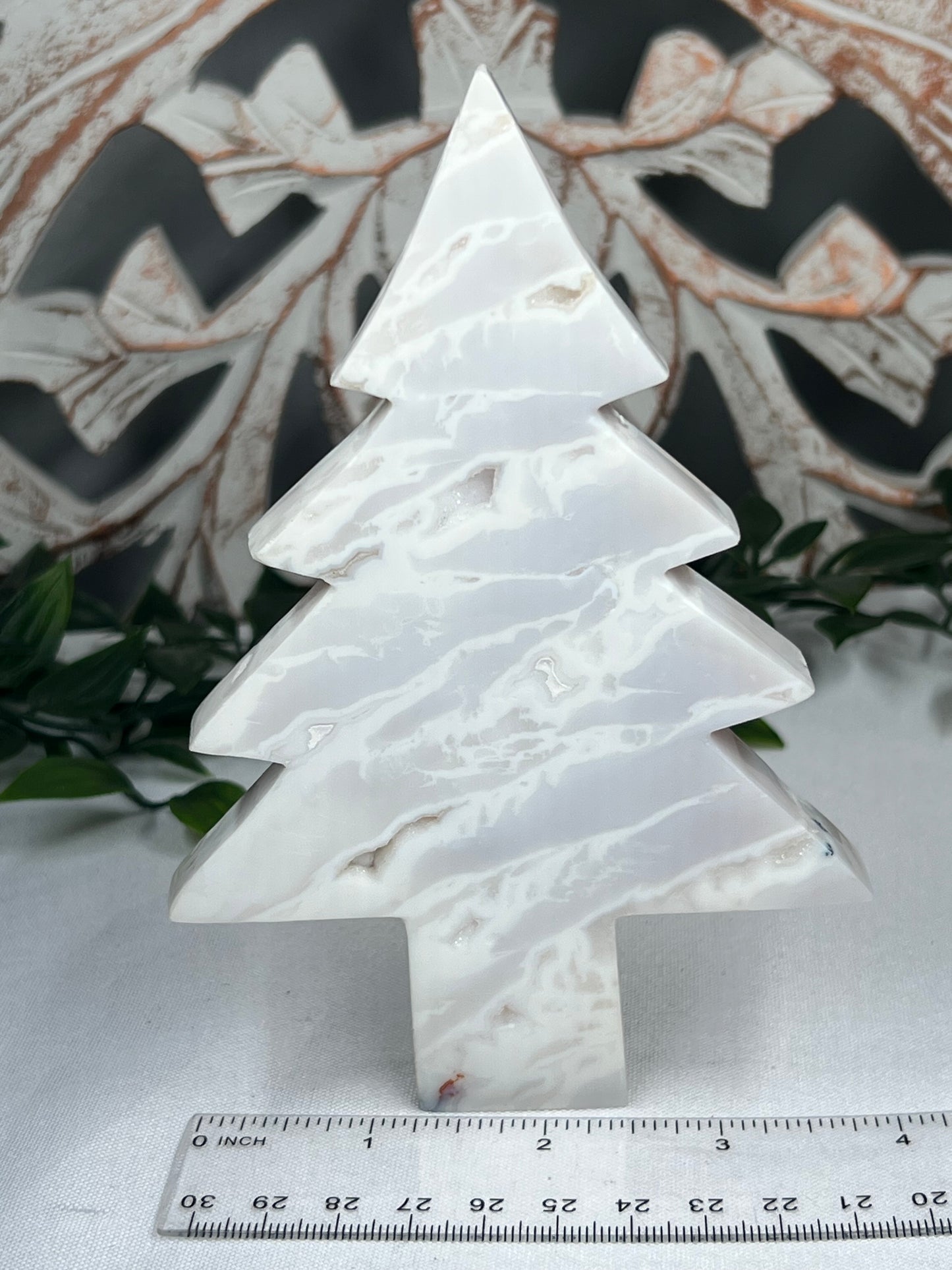 White Plume Agate Tree