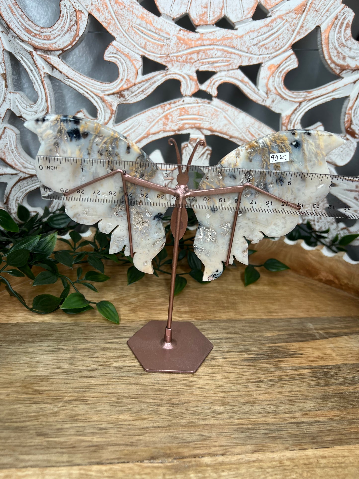 Dendritic Tiger Agate Wings