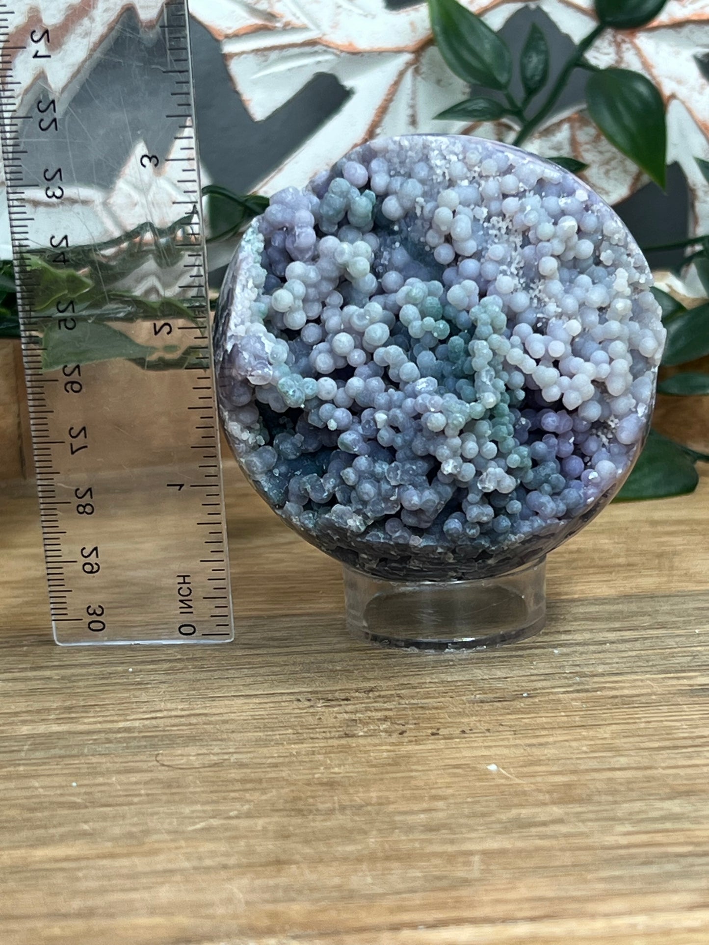 Grape Agate Sphere