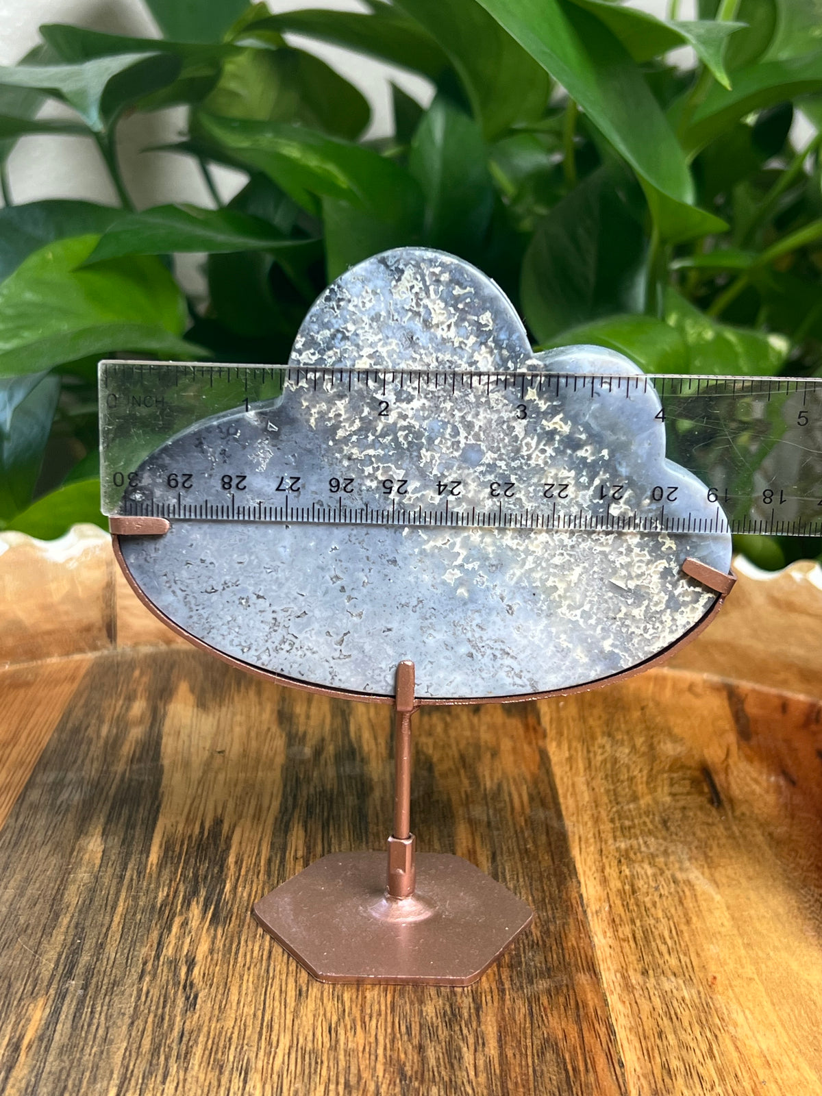 Blue Plume Agate Cloud: BE