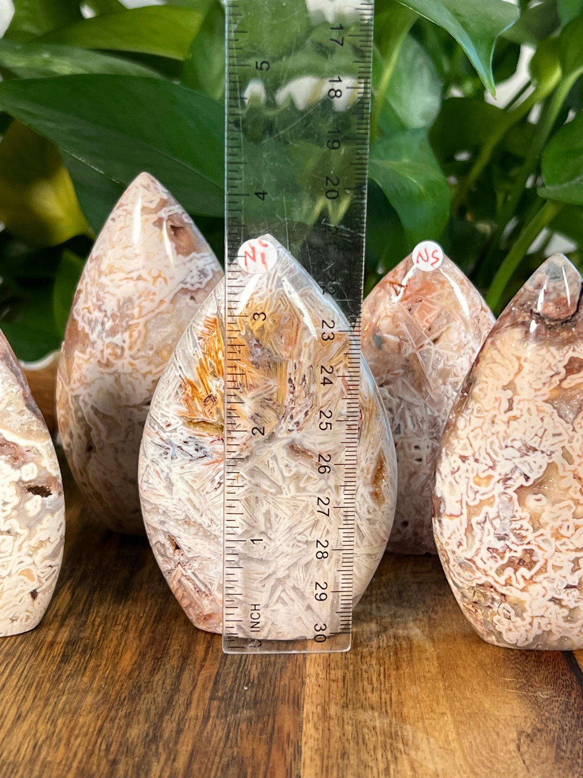 Tube Agate Flames