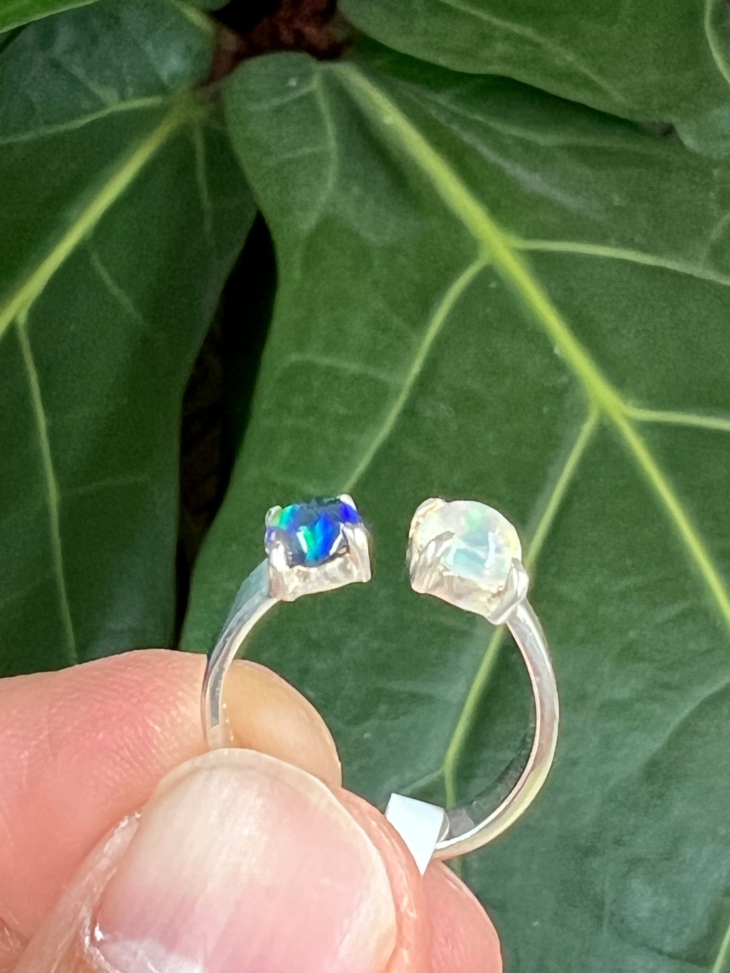 Mexican Fire Opal Ring Size 6